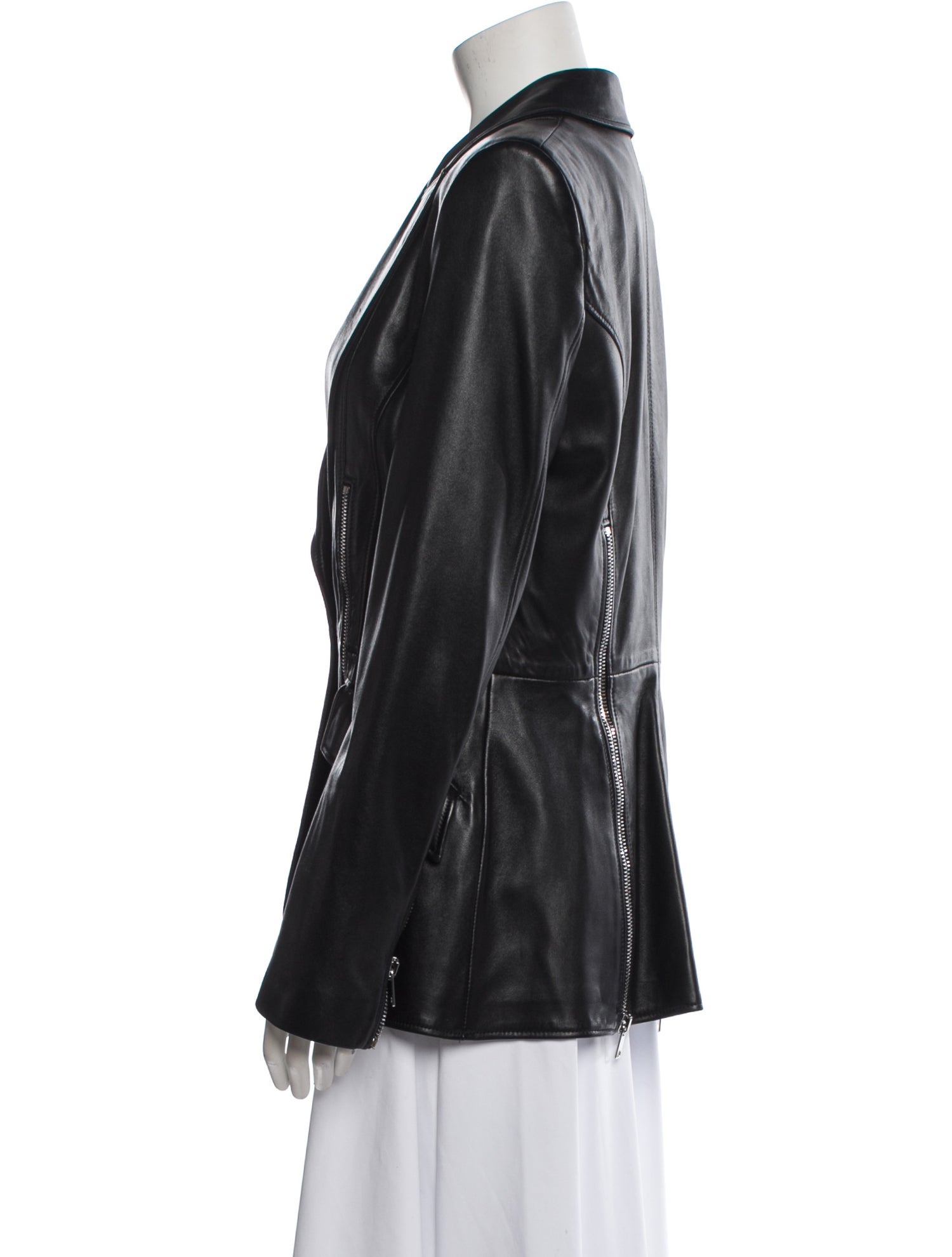 Alexander McQueen Leather Blazer
