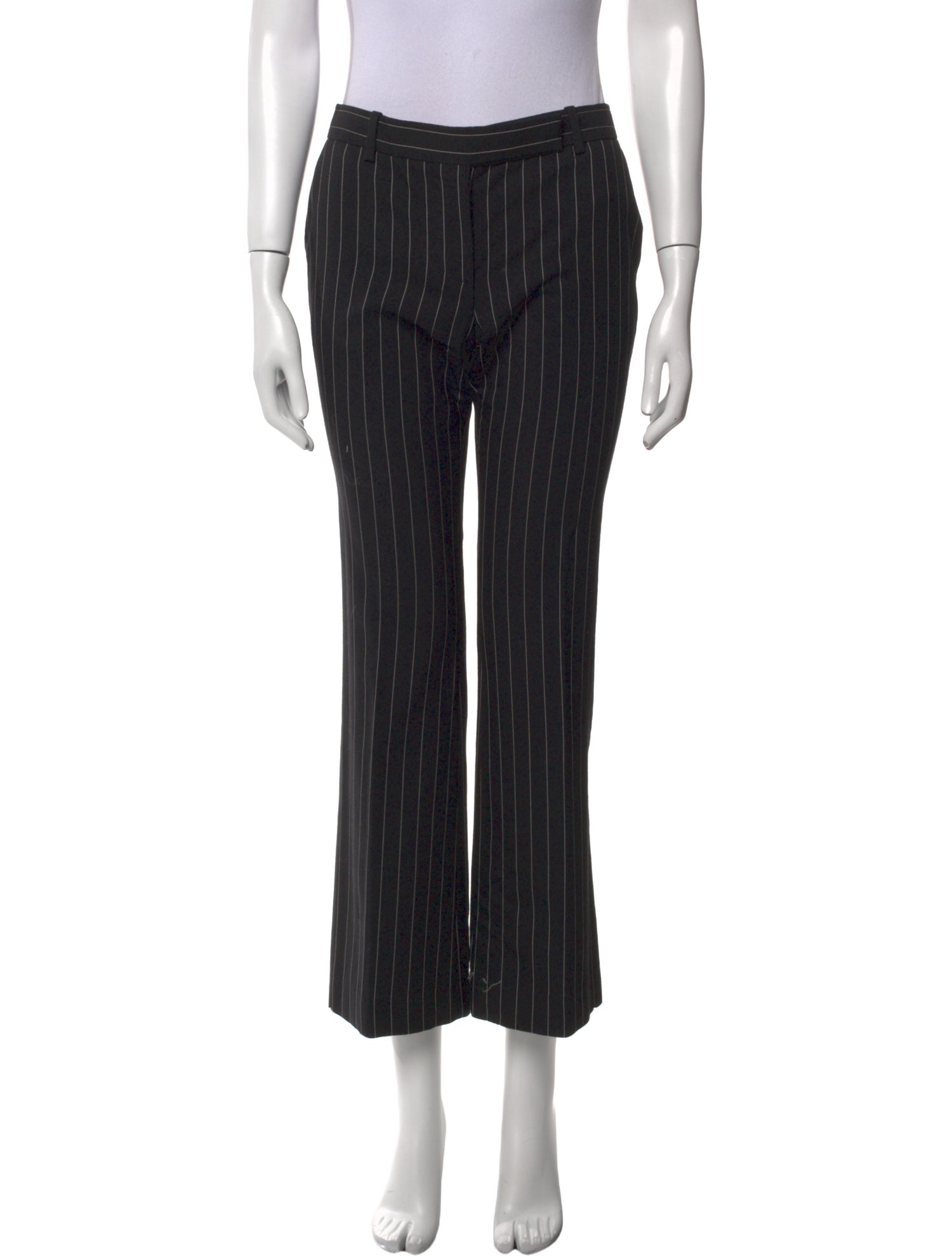 Alexander McQueen Wool Wide Leg Pants