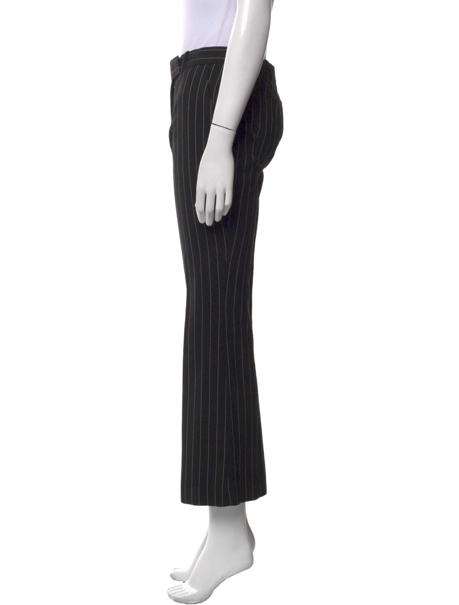 Alexander McQueen Wool Wide Leg Pants