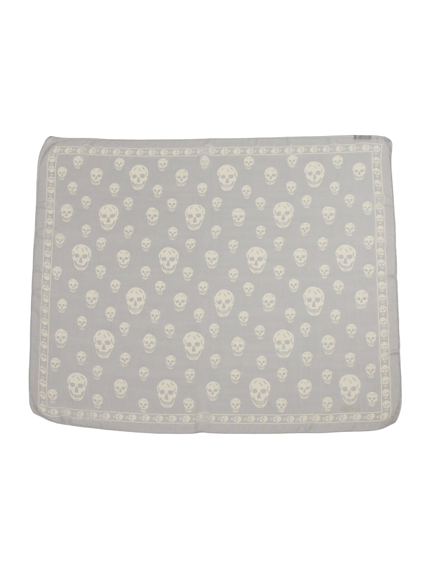 Alexander McQueen Silk Printed Scarf