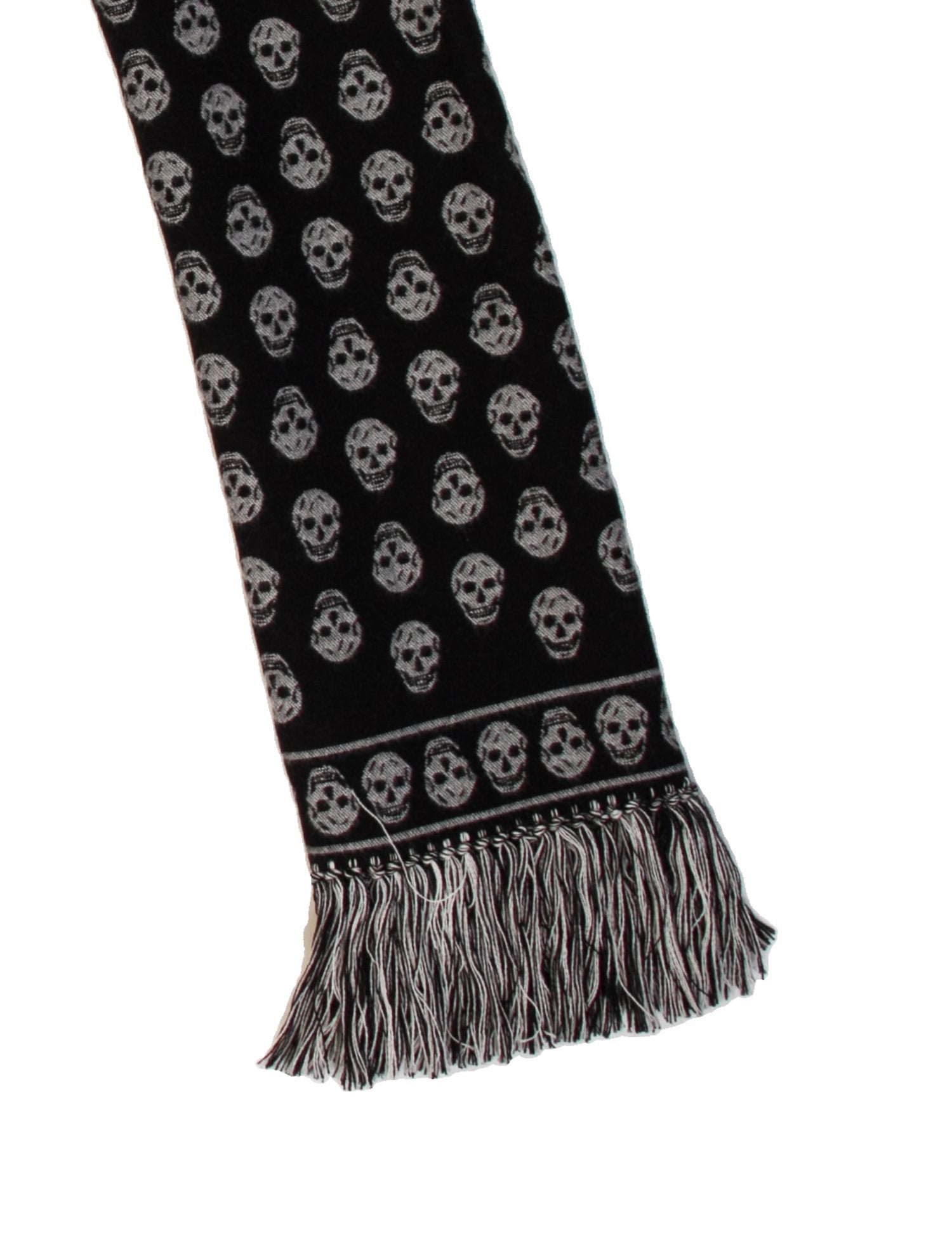 Alexander McQueen Wool Printed Scarf
