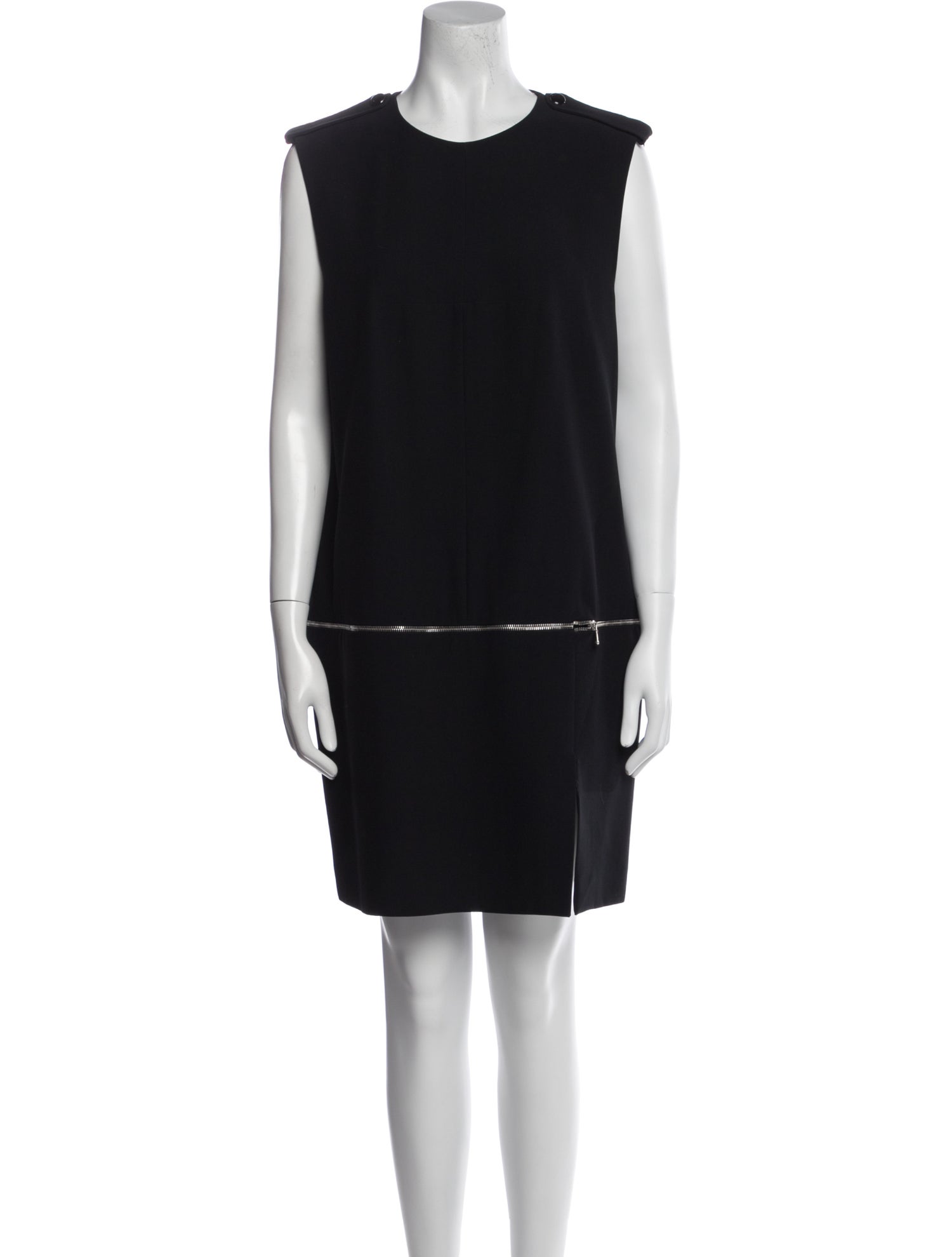 Alexander McQueen Crew Neck Mini Dress