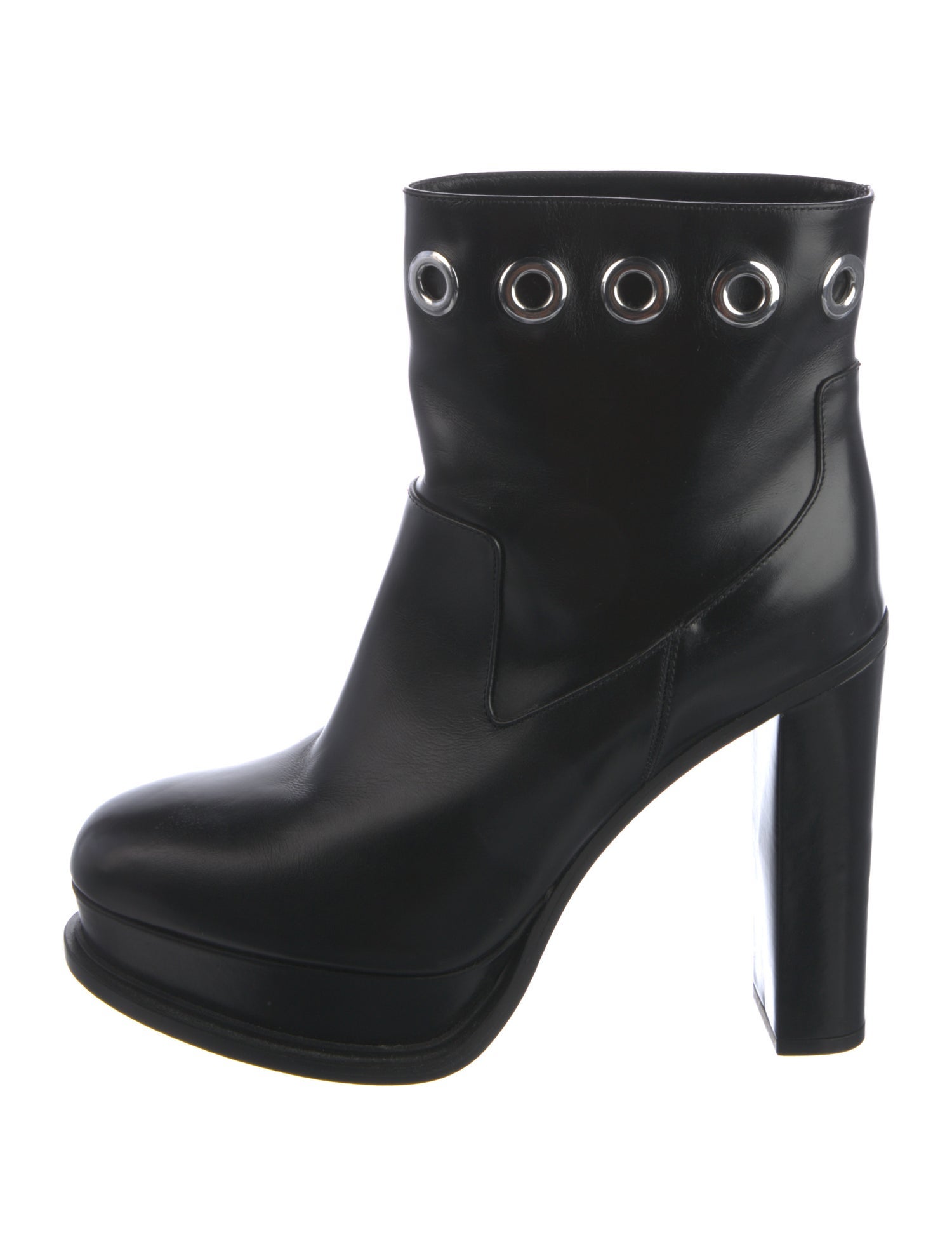 Alexander McQueen Leather Boots