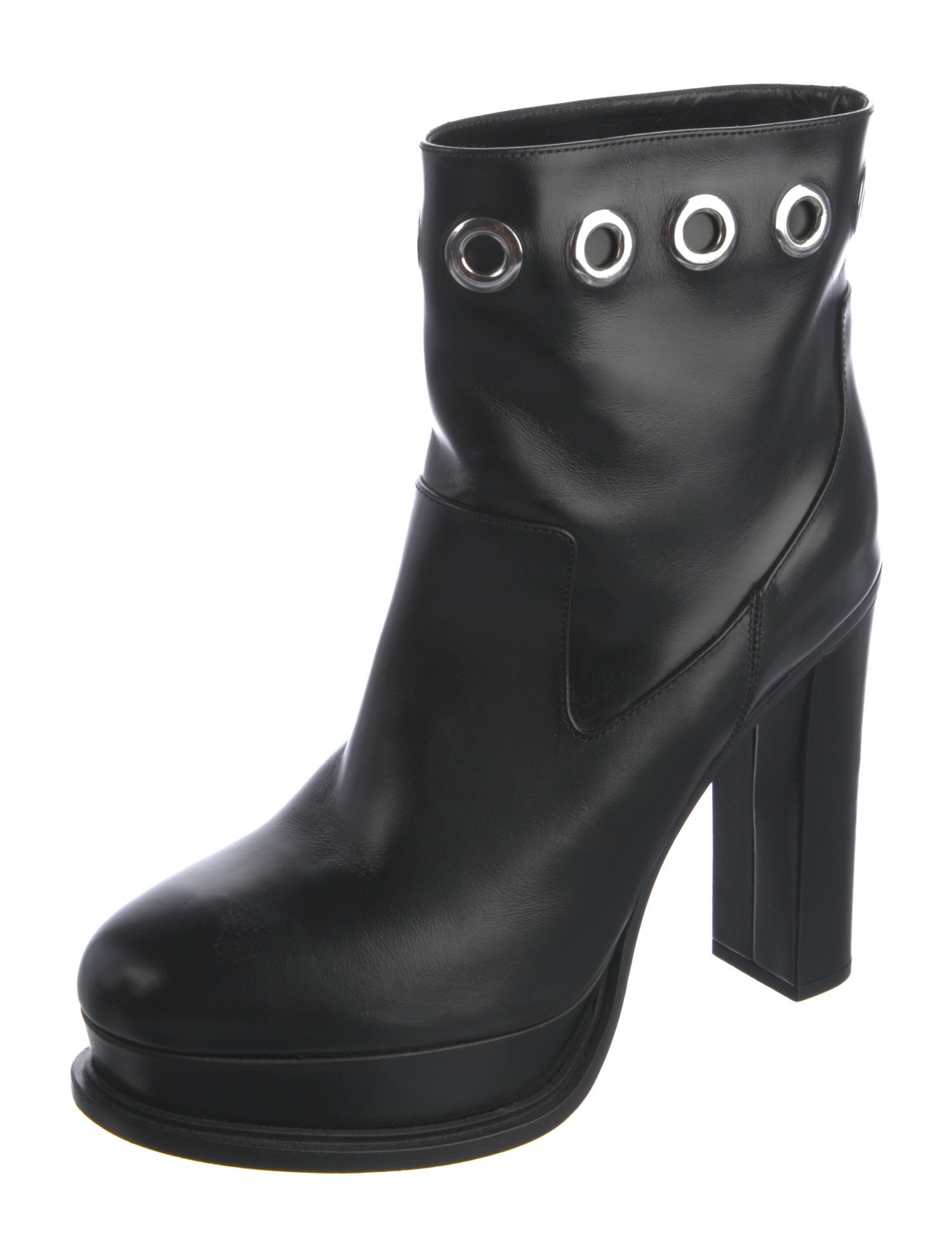 Alexander McQueen Leather Boots
