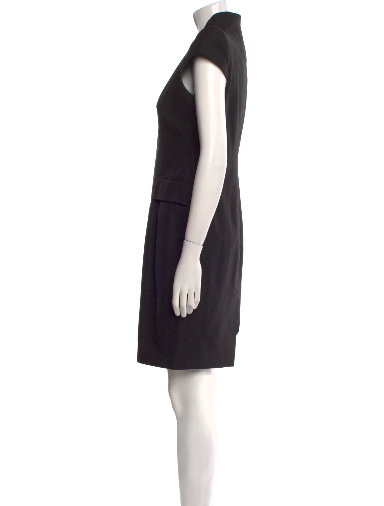 Alexander McQueen V-Neck Mini Dress