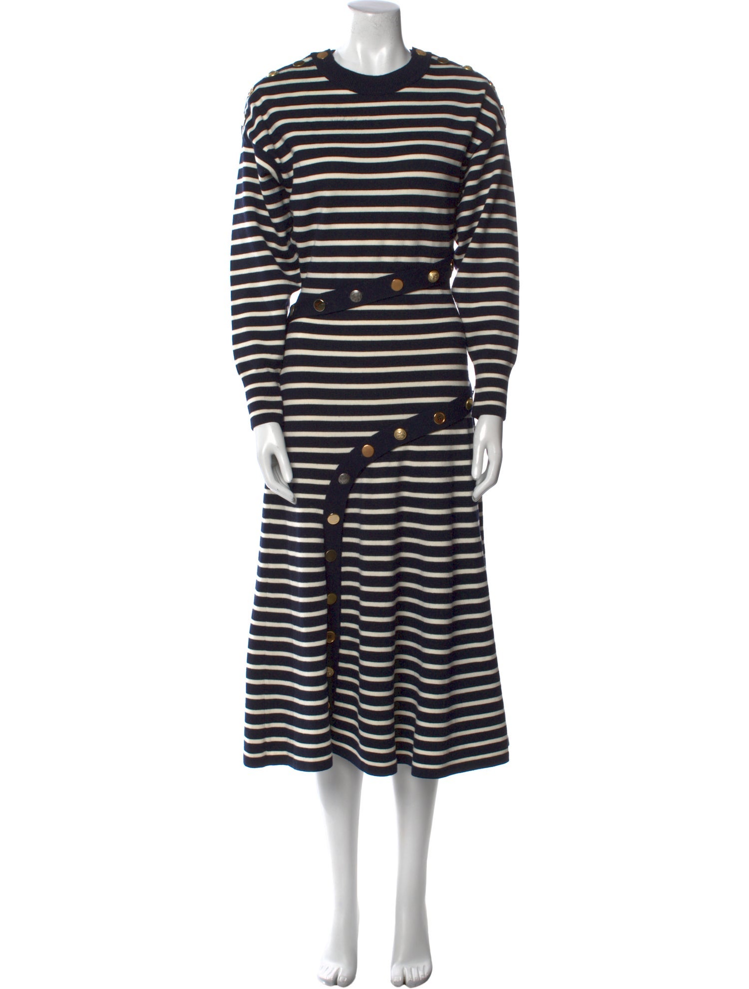 Alexander McQueen Wool Long Dress