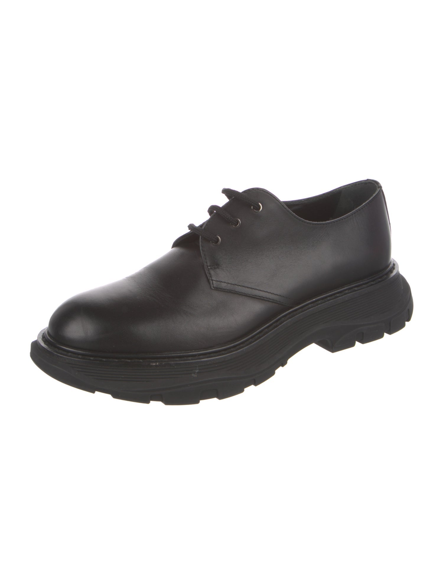 Alexander McQueen Leather Derby Shoes