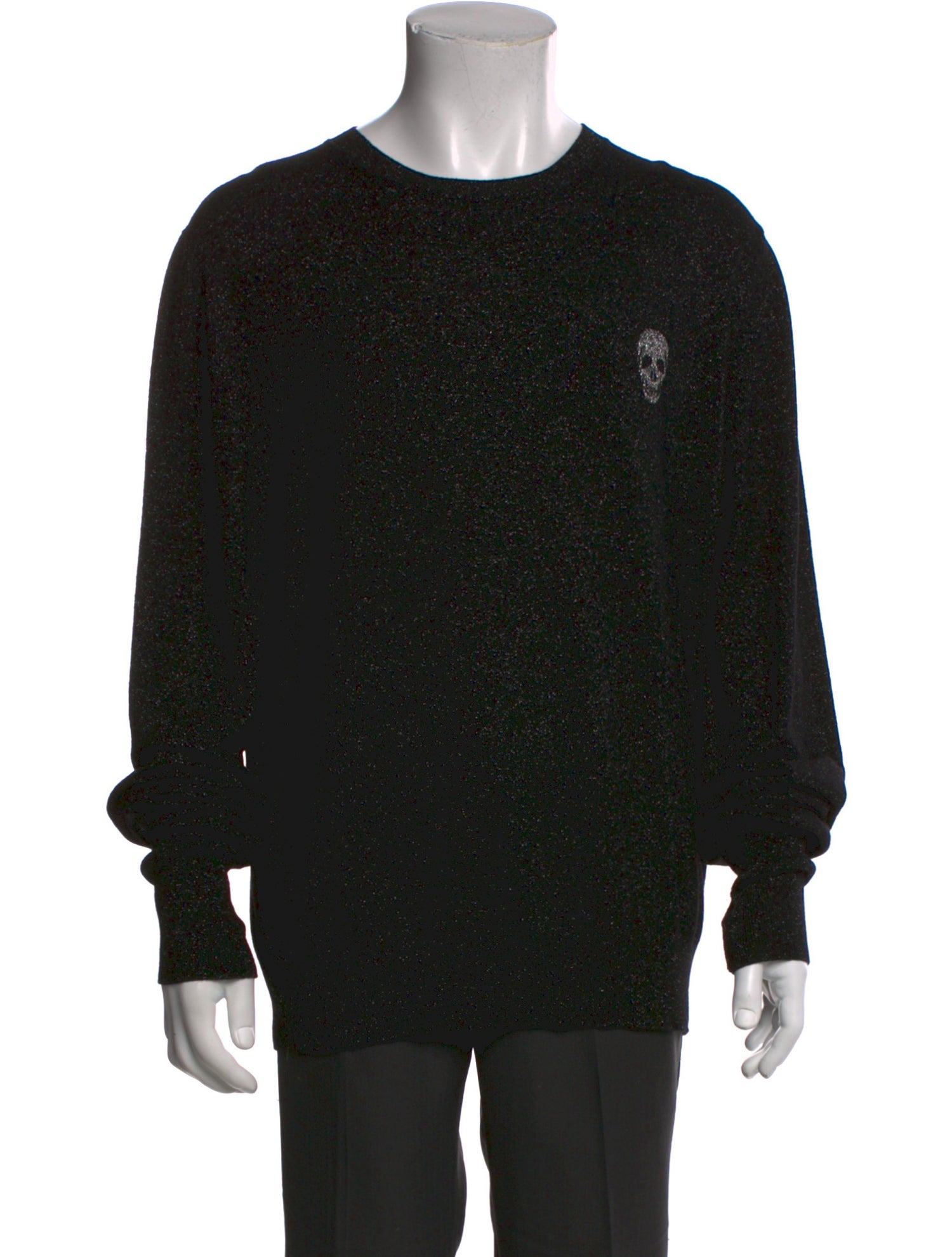 Alexander McQueen Wool Crew Neck Pullover