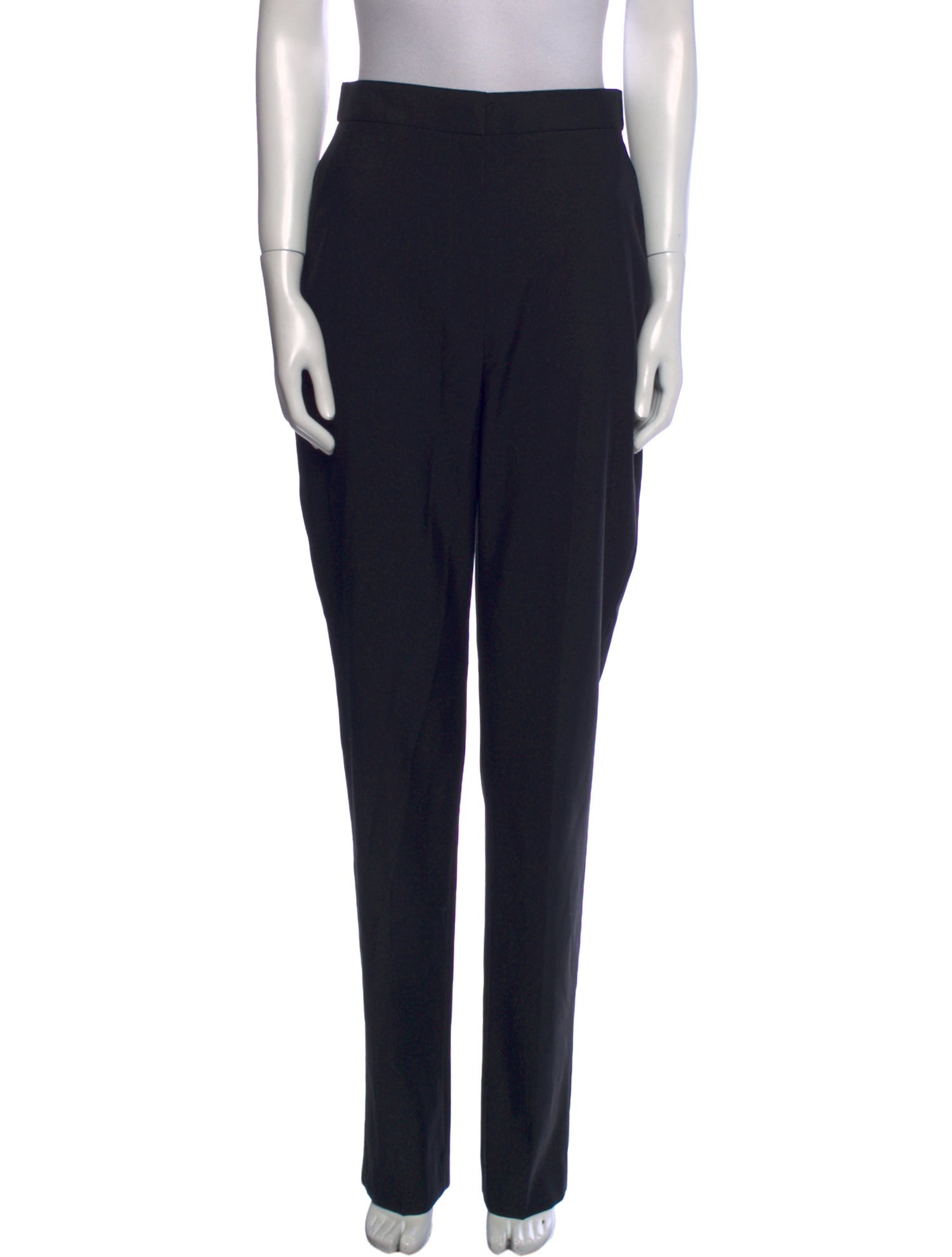 Alexander McQueen Wool Straight Leg Pants