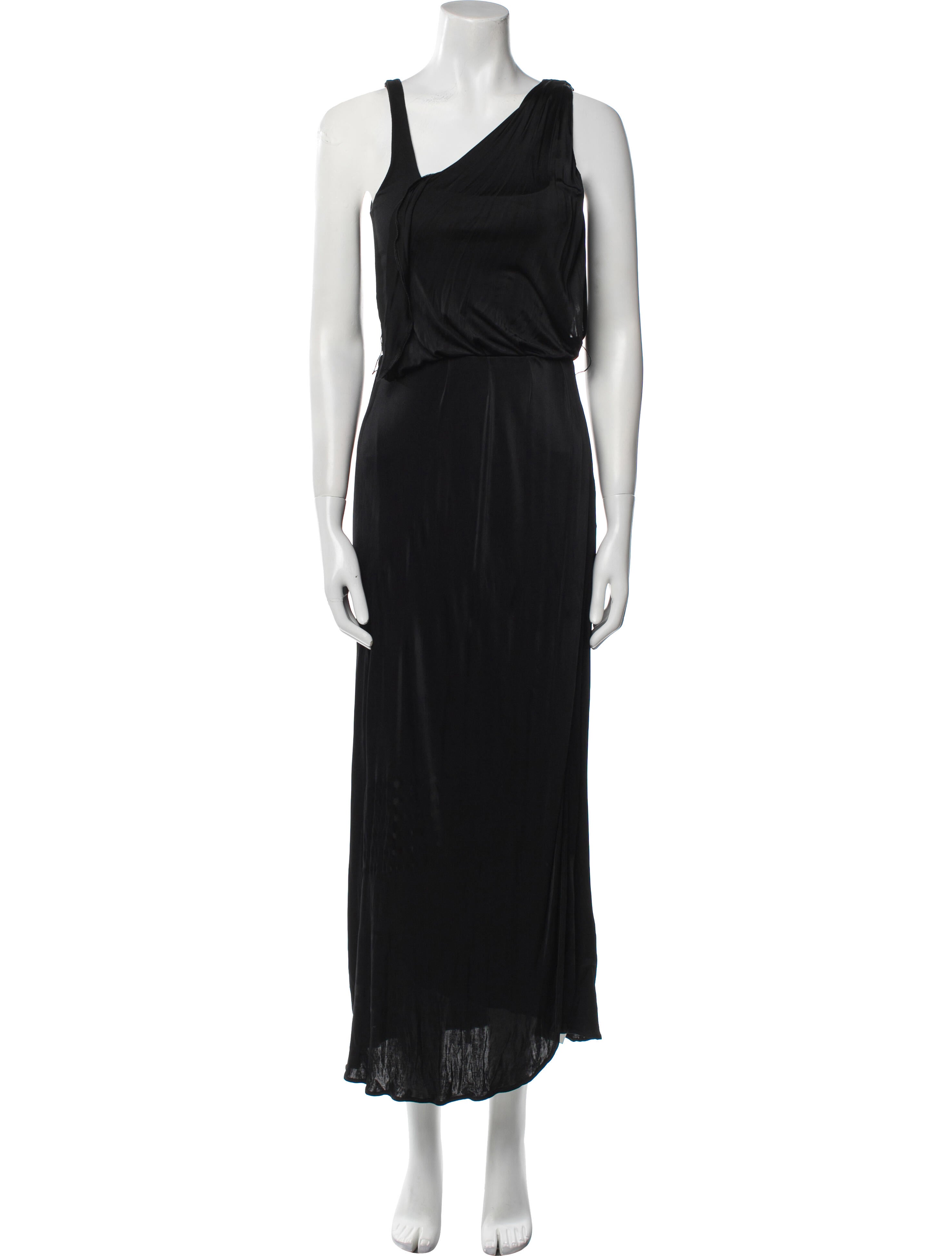 McQ Alexander McQueen Silk Long Dress