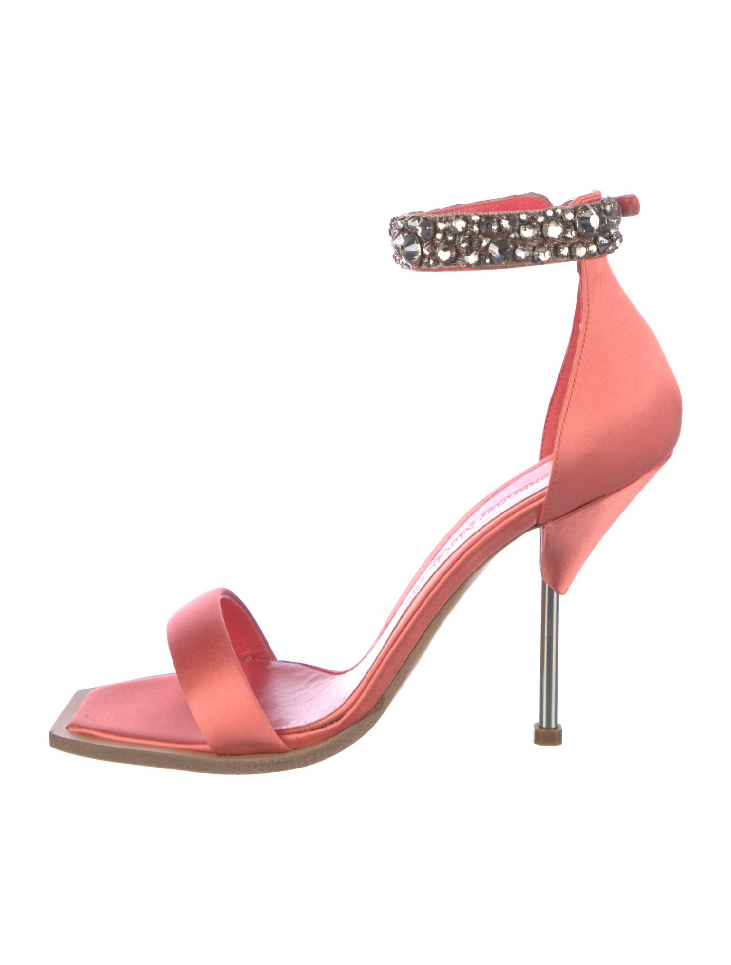 Alexander McQueen 2021-2022 Satin Sandals