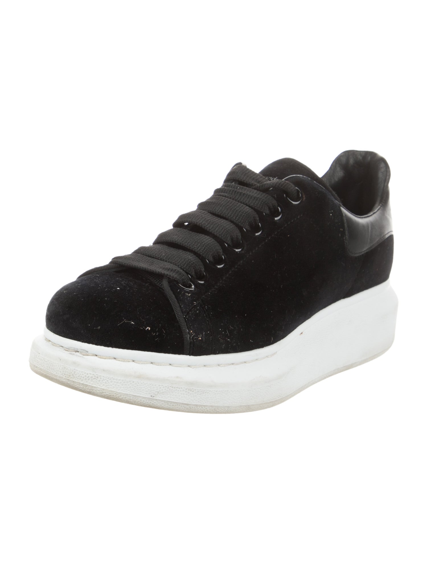 Alexander McQueen Velvet Sneakers