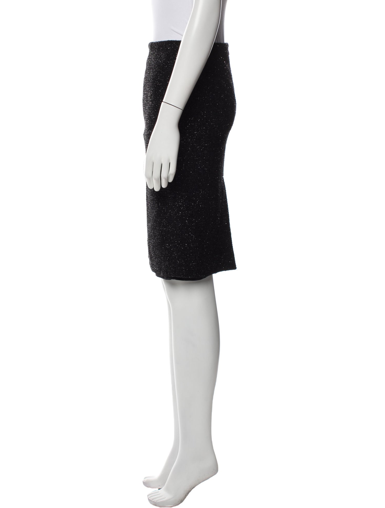 Alexander McQueen Wool Knee-Length Skirt