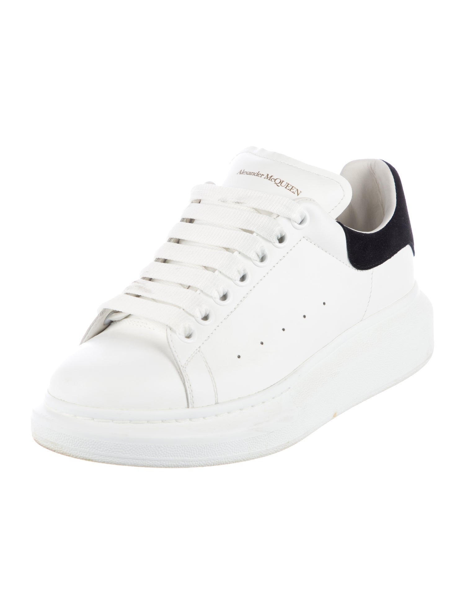 Alexander McQueen Leather Chunky Sneakers