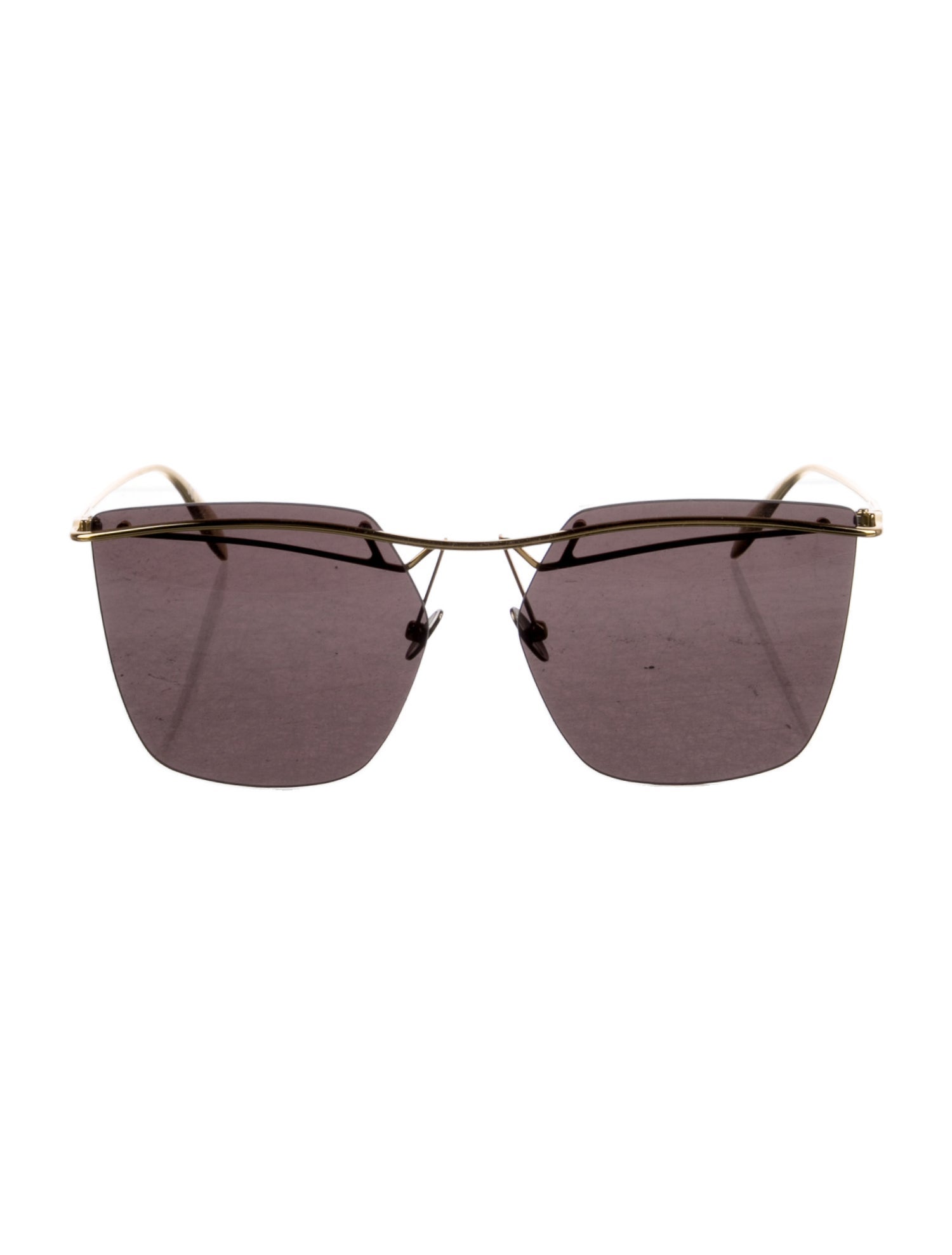 Alexander McQueen Cat-Eye Tinted Sunglasses