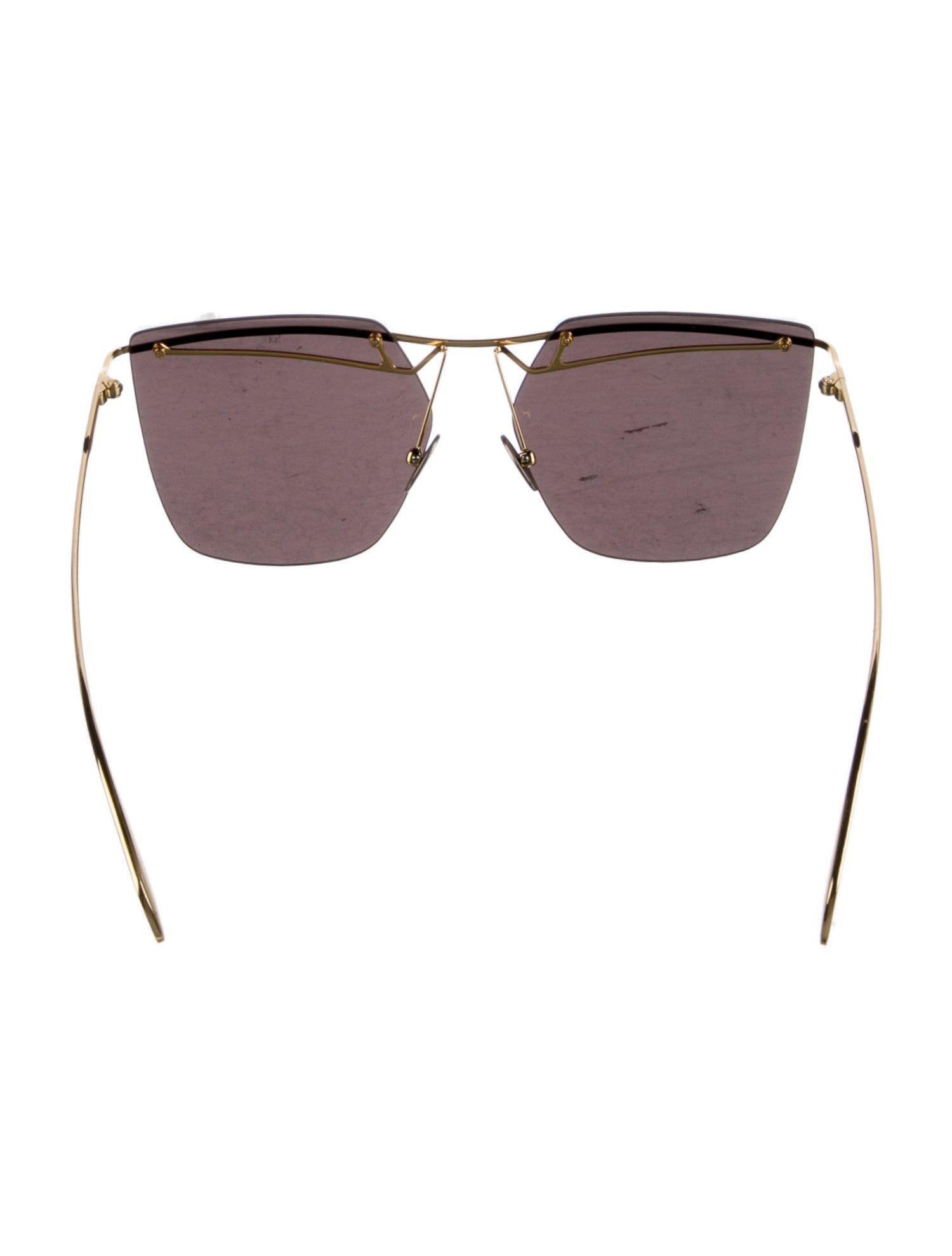 Alexander McQueen Cat-Eye Tinted Sunglasses