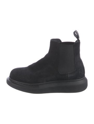 Alexander McQueen Boots Suede Chelsea 10