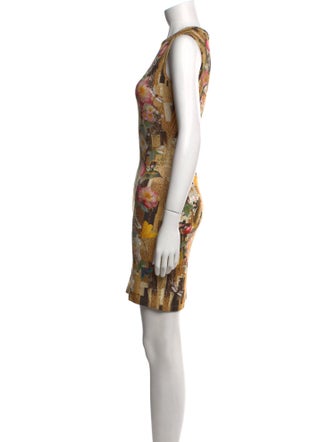 Alexander McQueen Printed Mini Dress