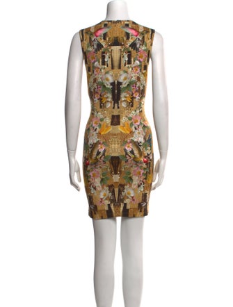 Alexander McQueen Printed Mini Dress