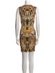 Alexander McQueen Printed Mini Dress