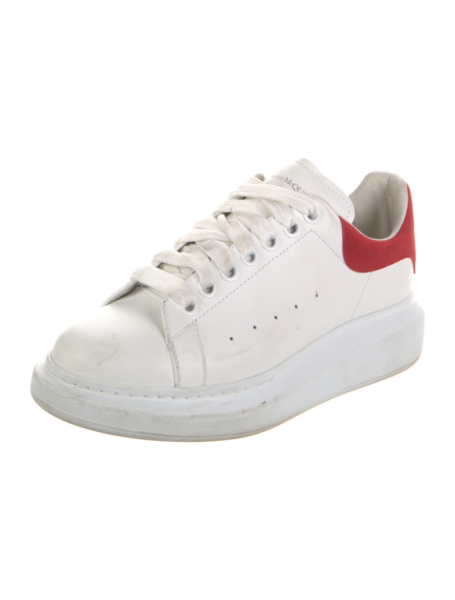 Alexander McQueen Leather Chunky Sneakers