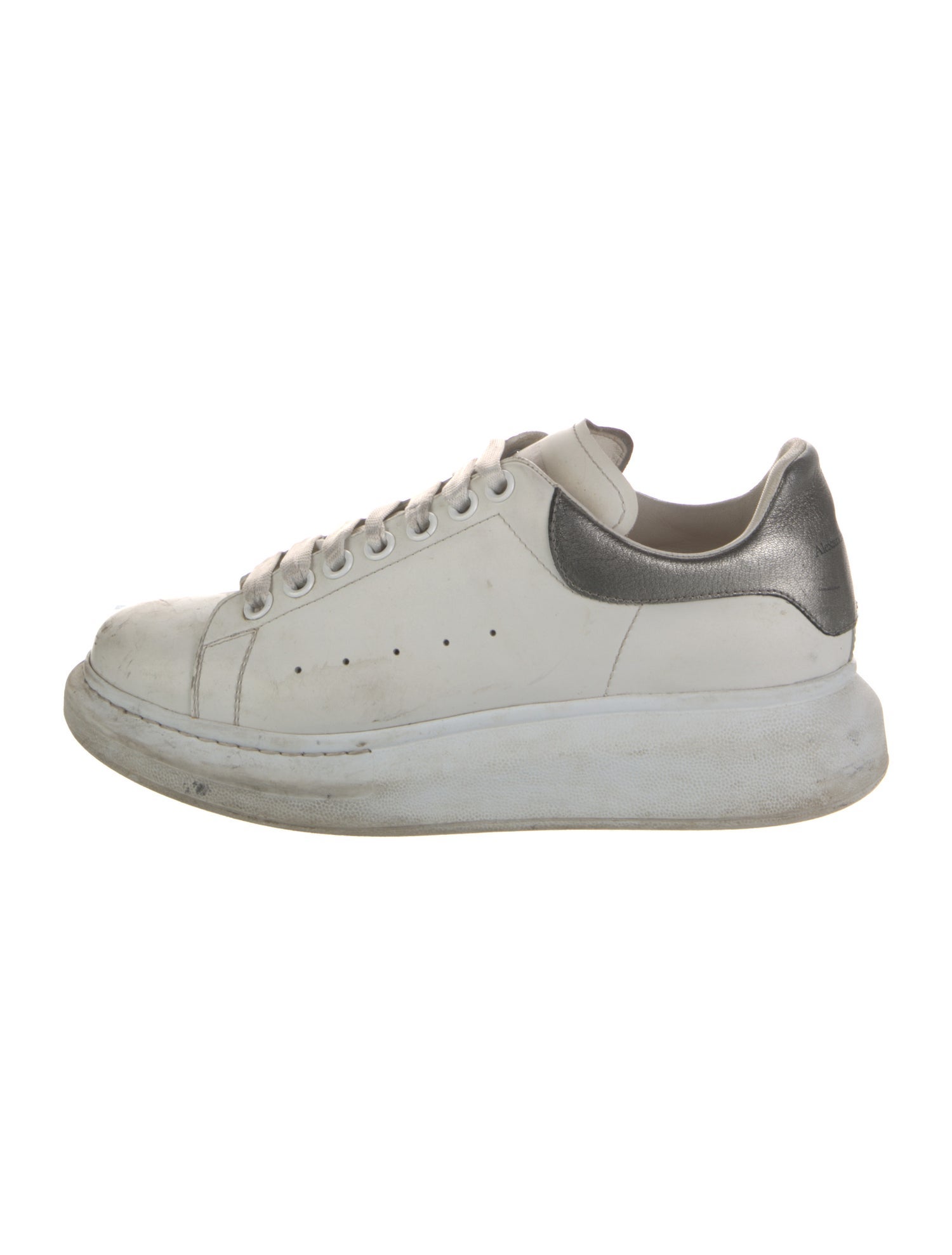Alexander McQueen Leather Chunky Sneakers