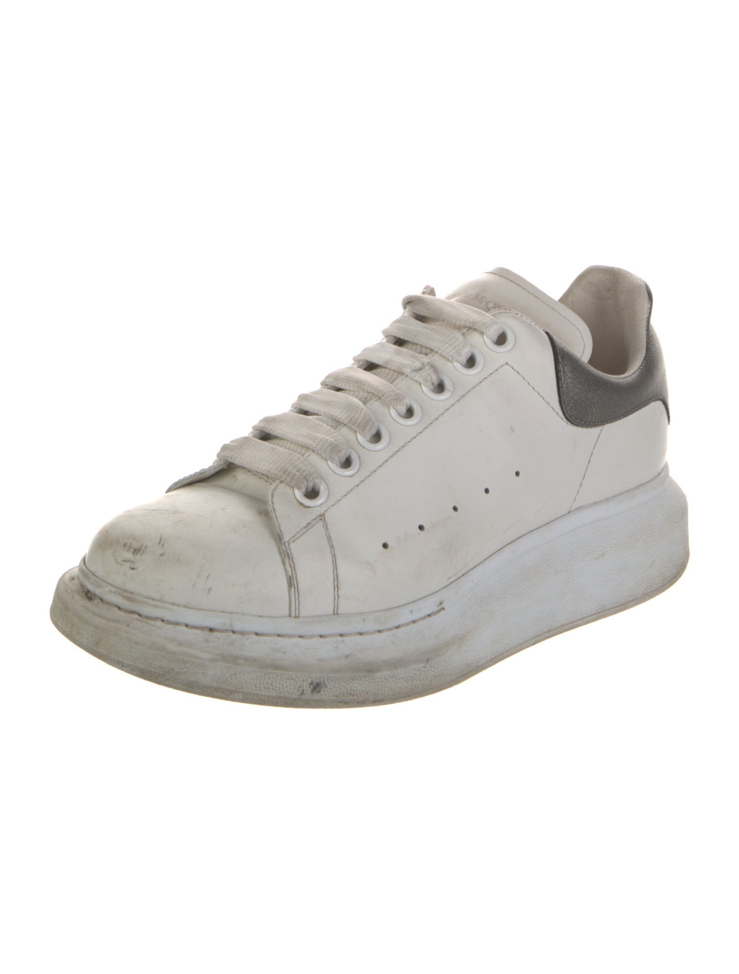 Alexander McQueen Leather Chunky Sneakers