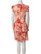 Alexander McQueen Silk Knee-Length Dress