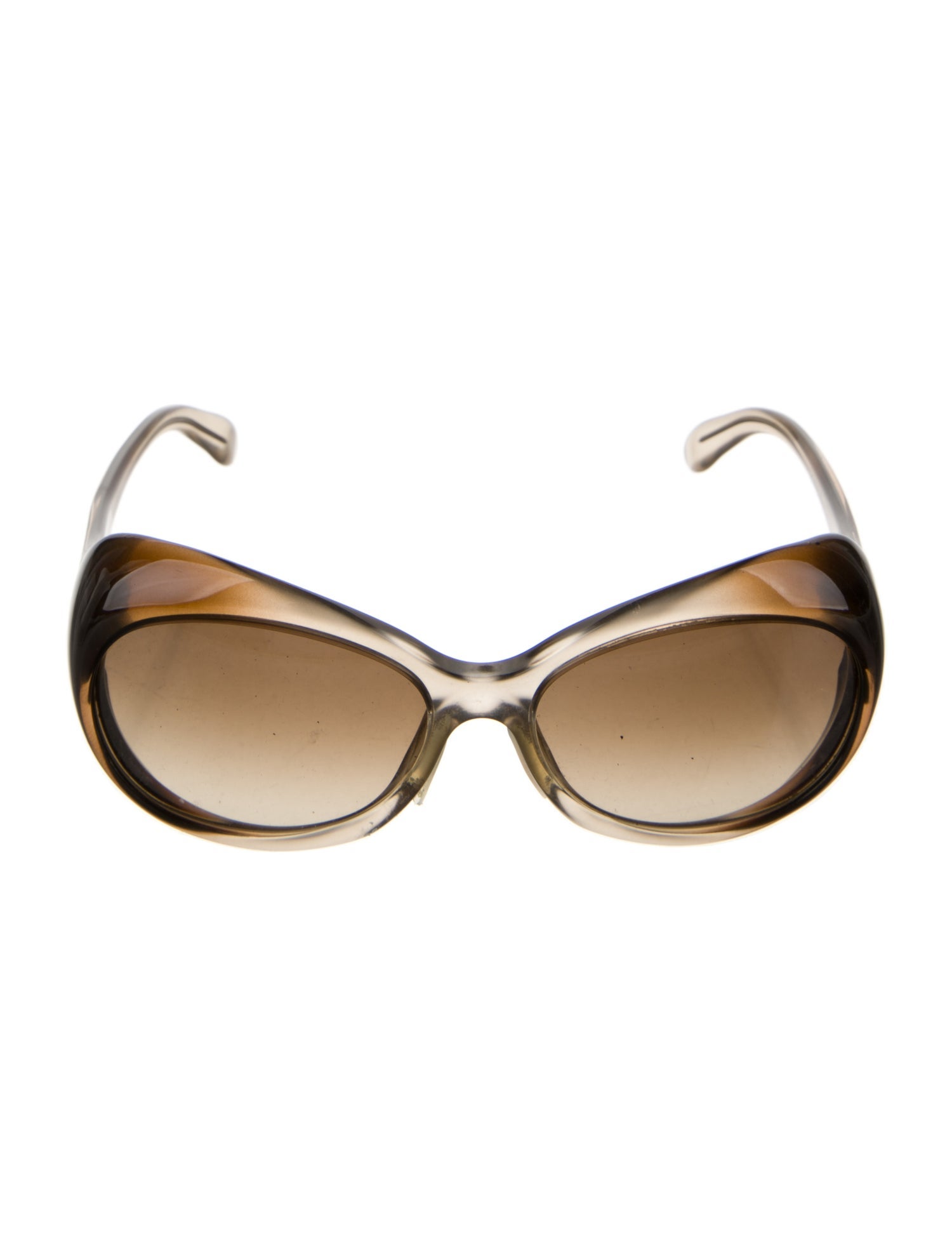 Alexander McQueen Cat-Eye Tinted Sunglasses