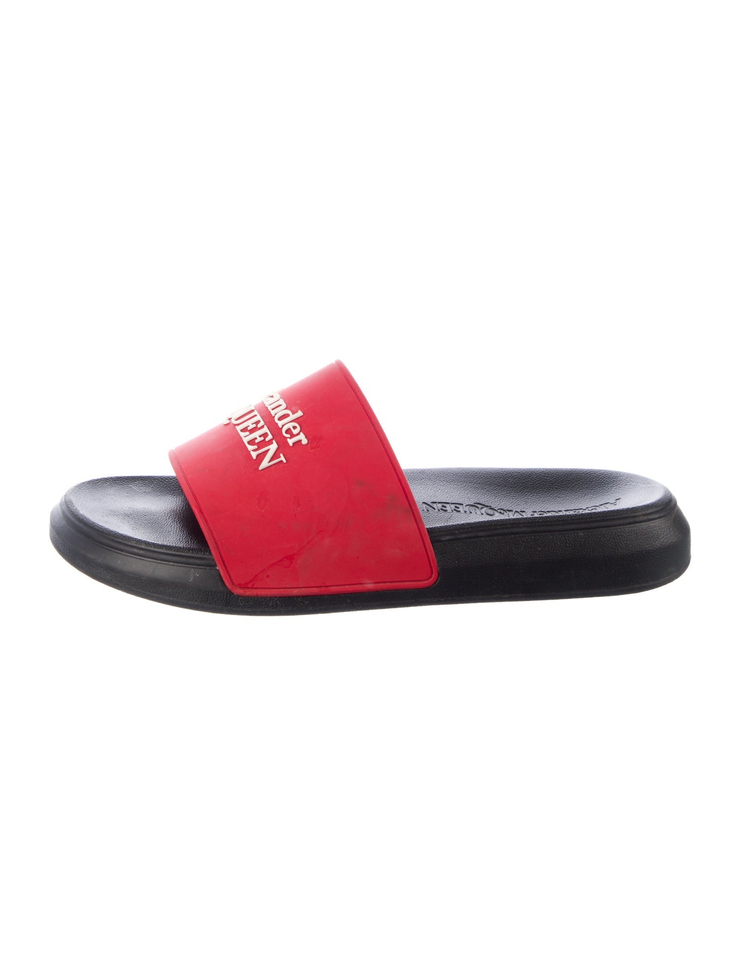 Alexander McQueen Rubber Slides