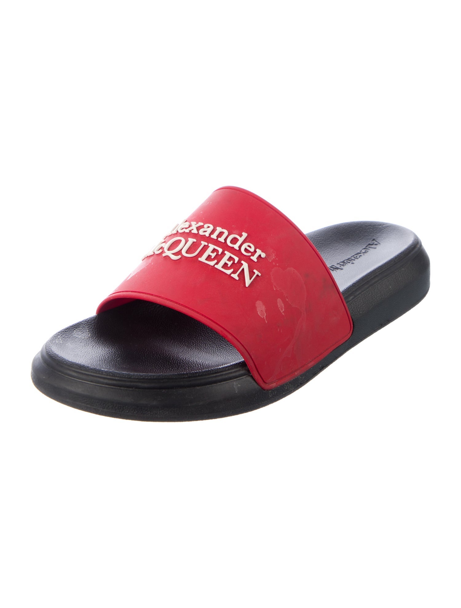 Alexander McQueen Rubber Slides