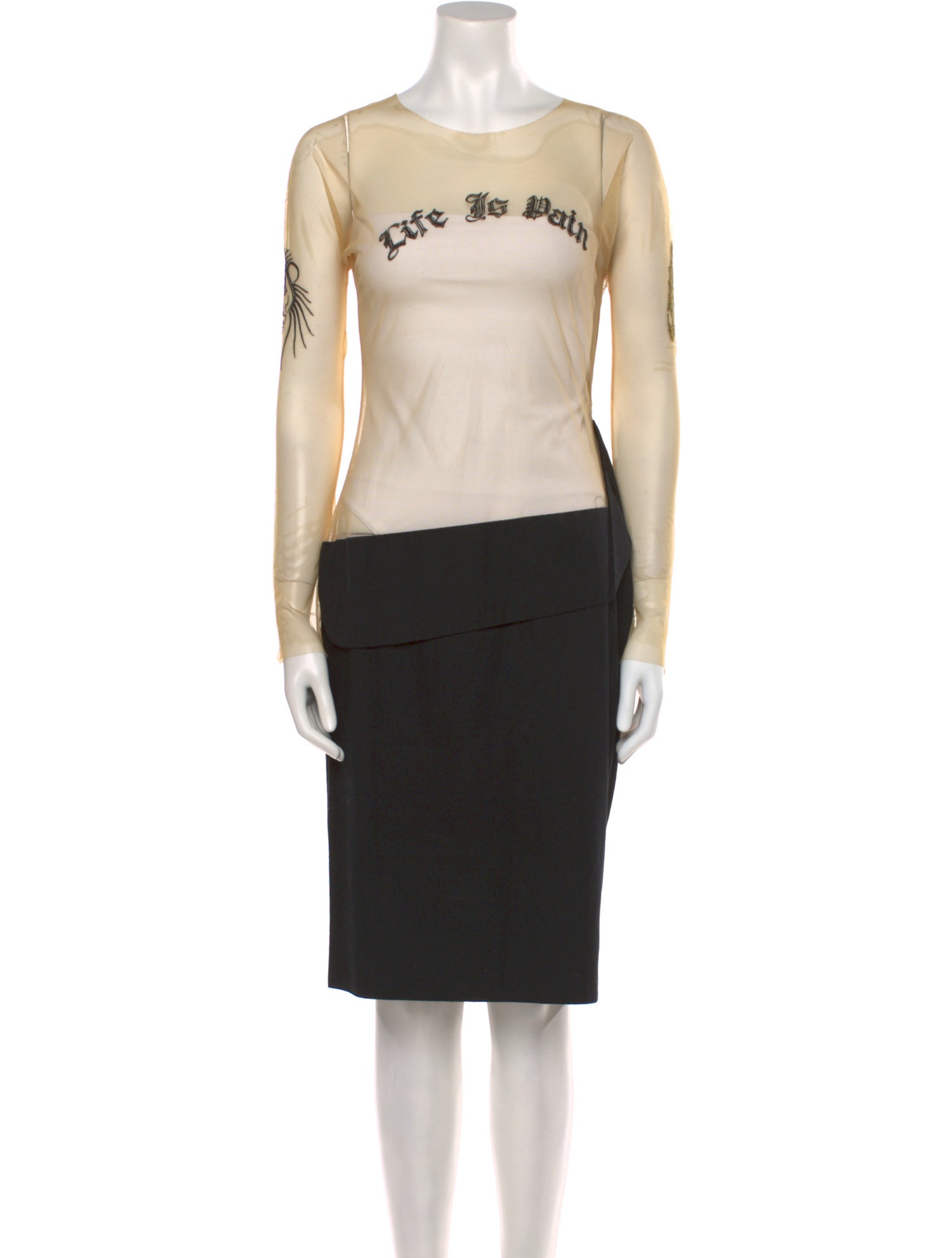 Alexander McQueen Vintage Knee-Length Dress