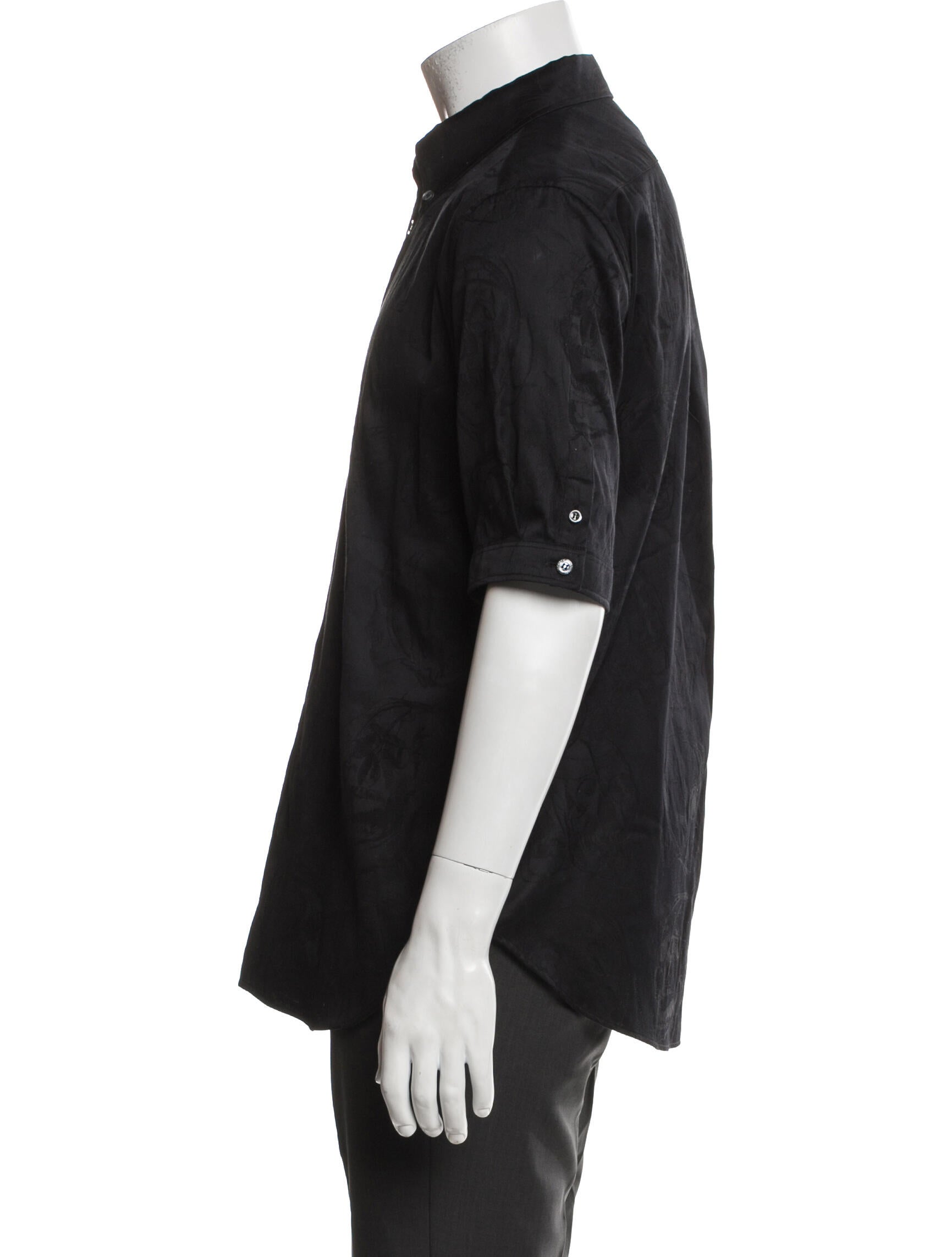 Alexander McQueen Skull Short Sleeve Shirt