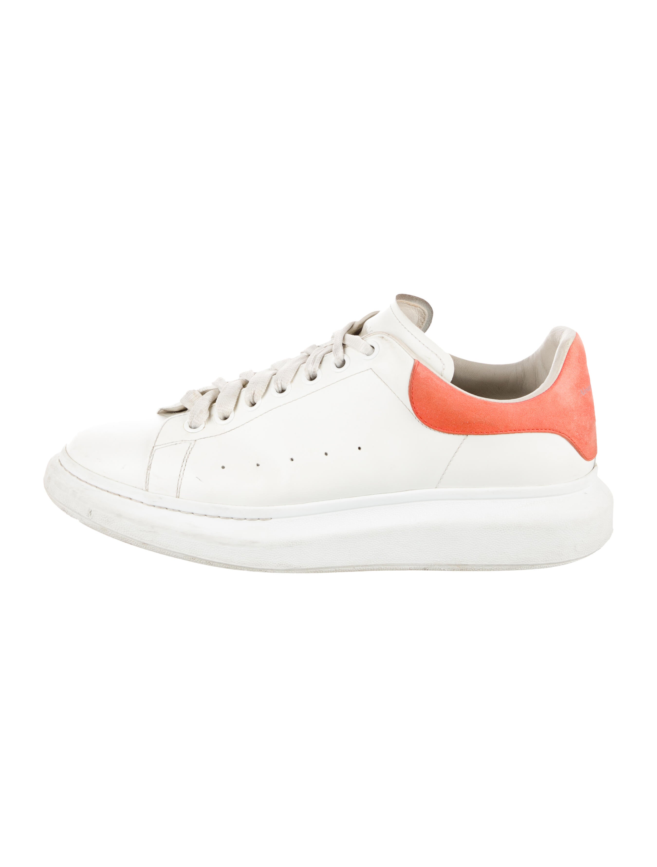 Alexander McQueen Leather Athletic Sneakers