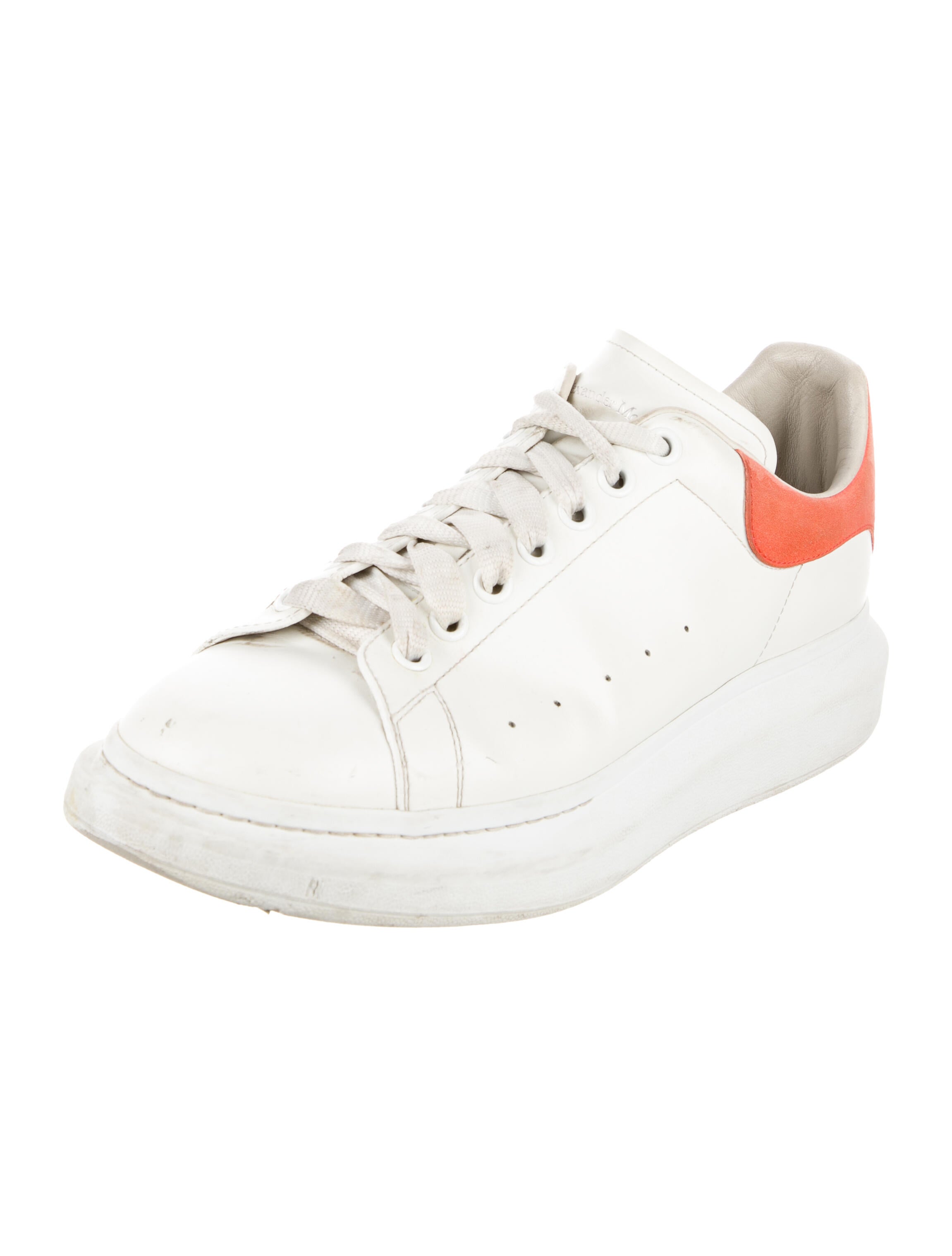 Alexander McQueen Leather Athletic Sneakers