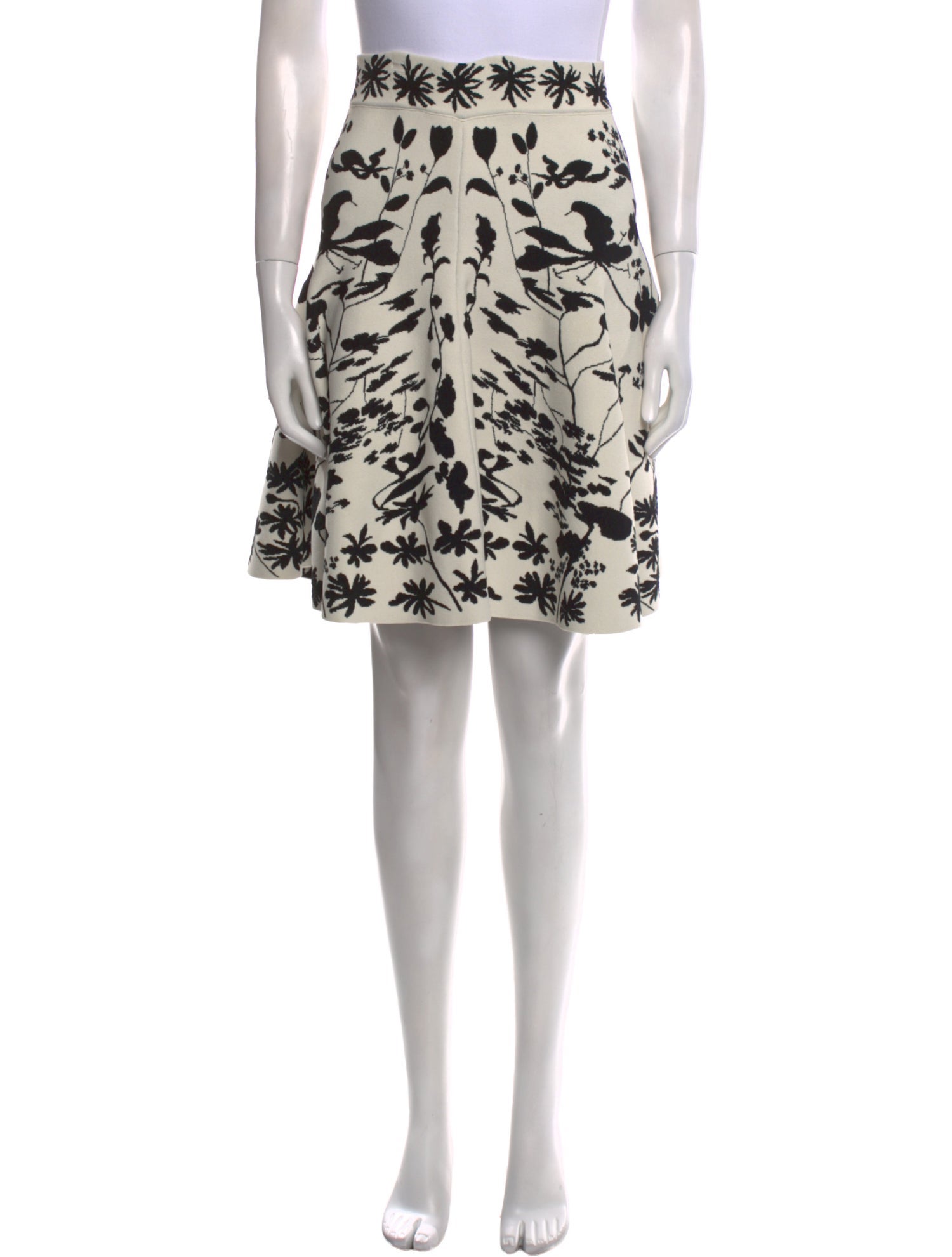 Alexander McQueen Printed Knee-Length Skirt