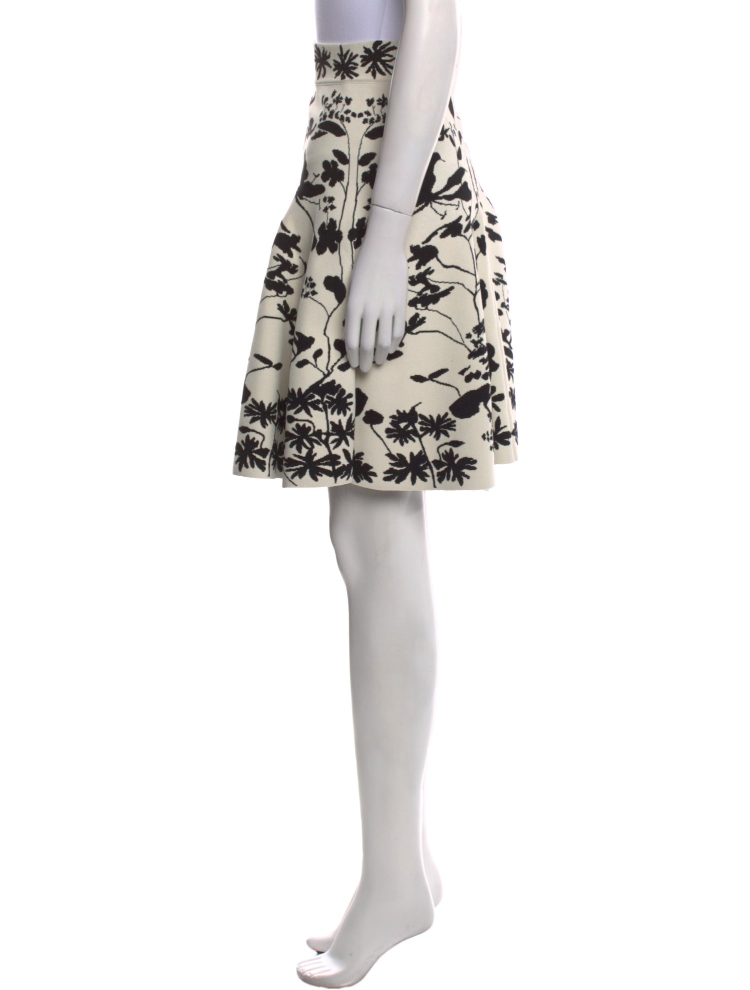 Alexander McQueen Printed Knee-Length Skirt