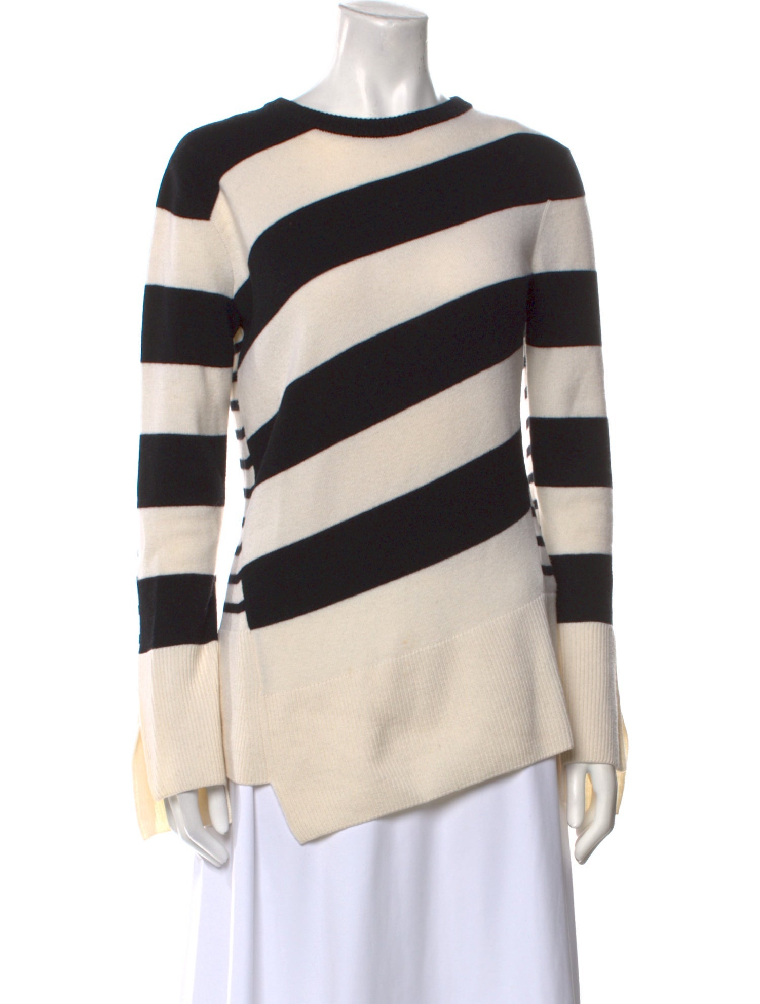 Alexander McQueen Wool Striped Sweater