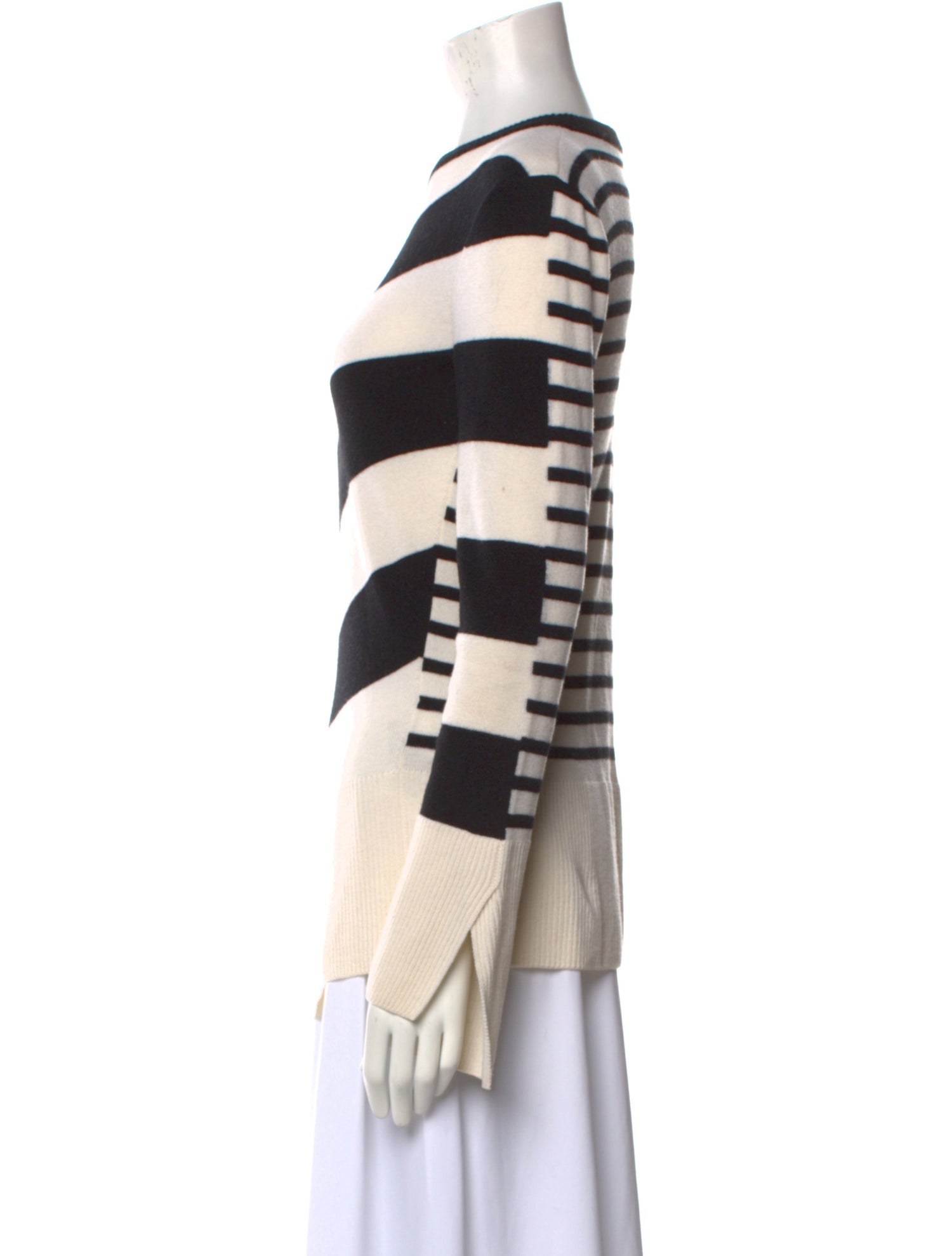 Alexander McQueen Wool Striped Sweater