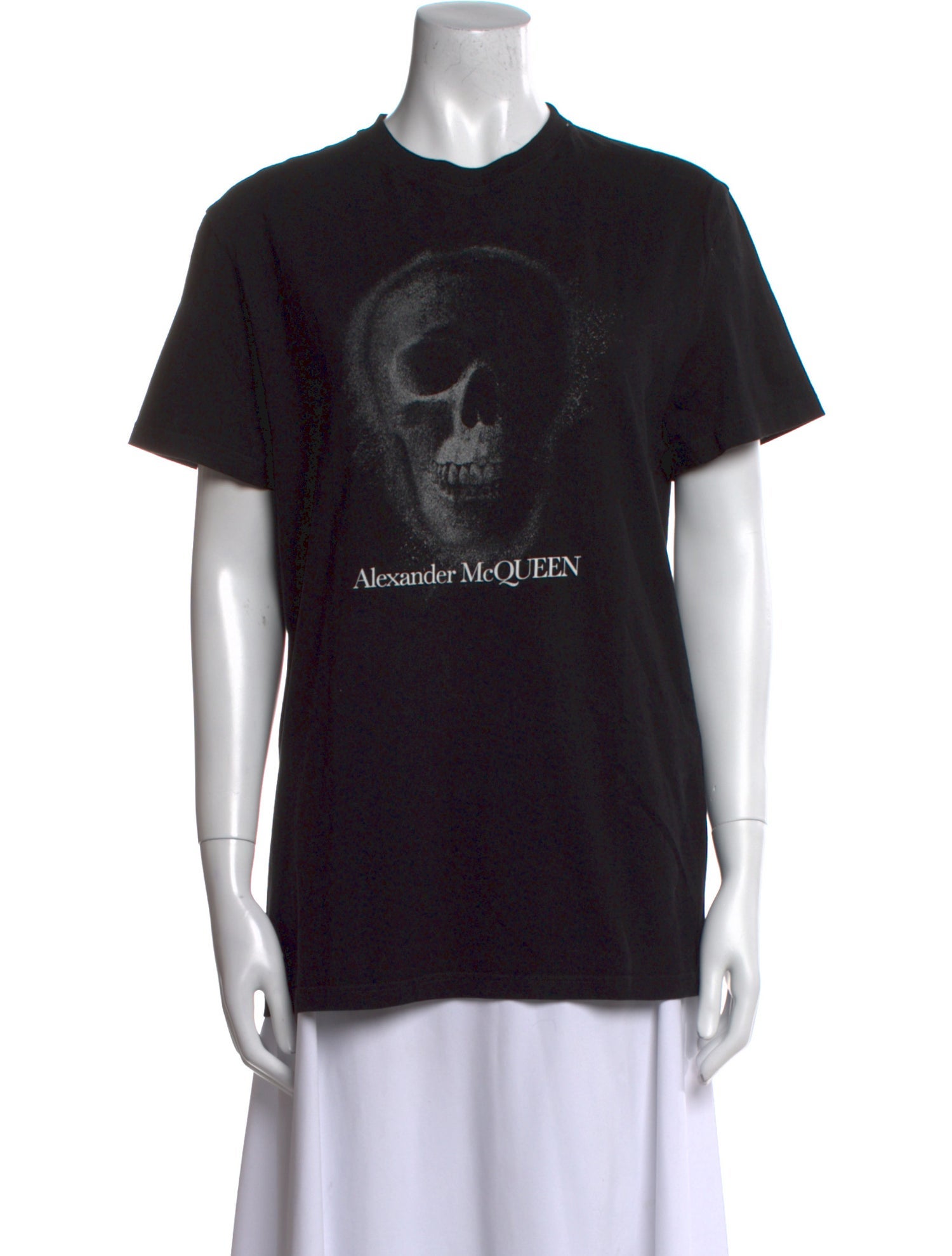 Alexander McQueen Graphic Print Crew Neck T-Shirt