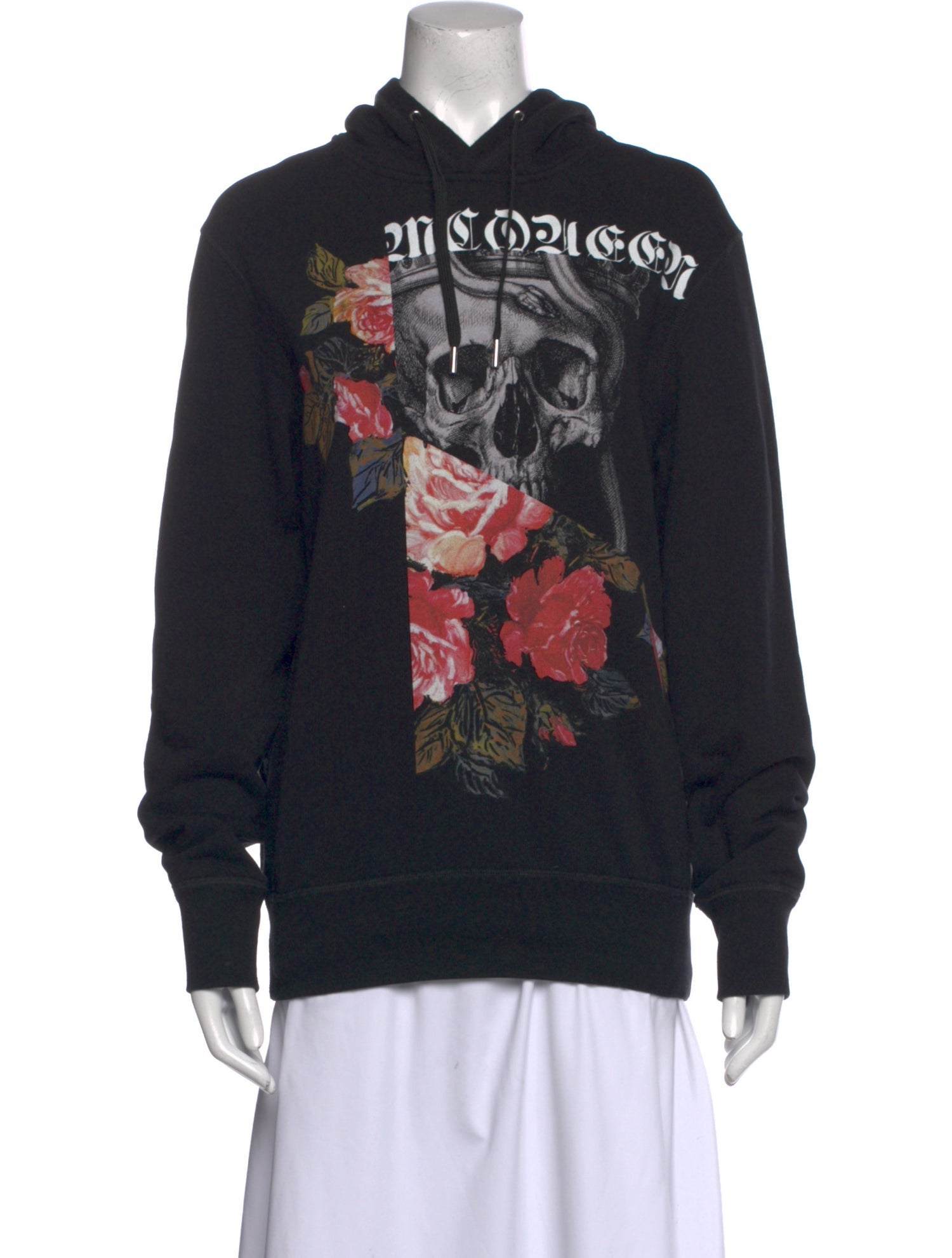 Alexander McQueen Graphic Print Crew Neck Sweatshirt