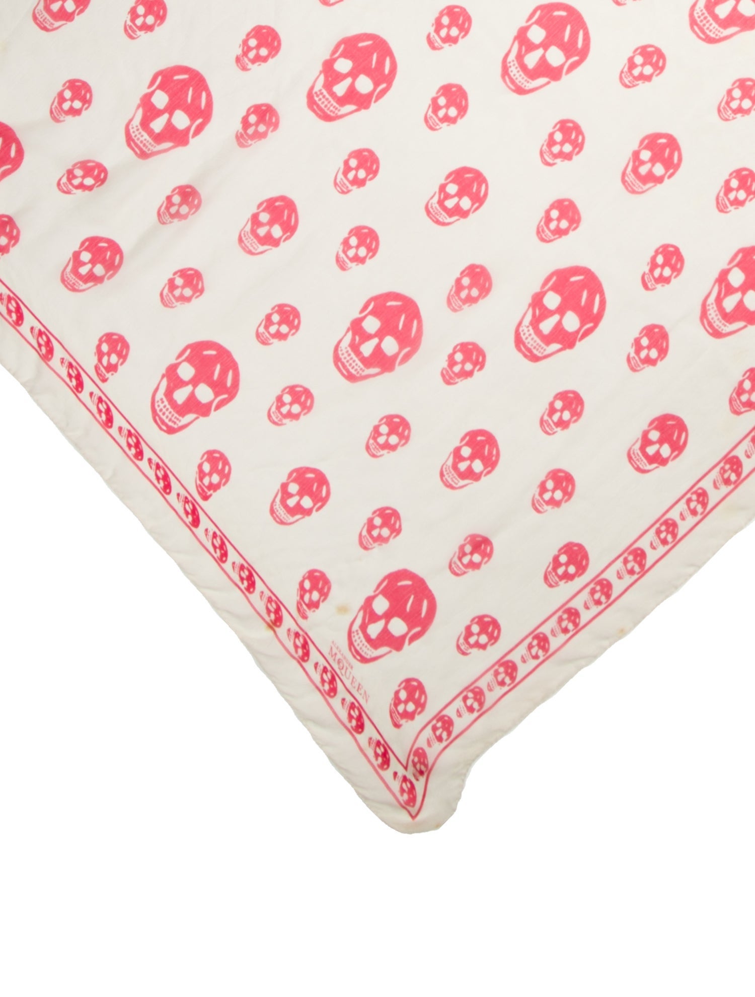 Alexander McQueen Silk Skull Scarf