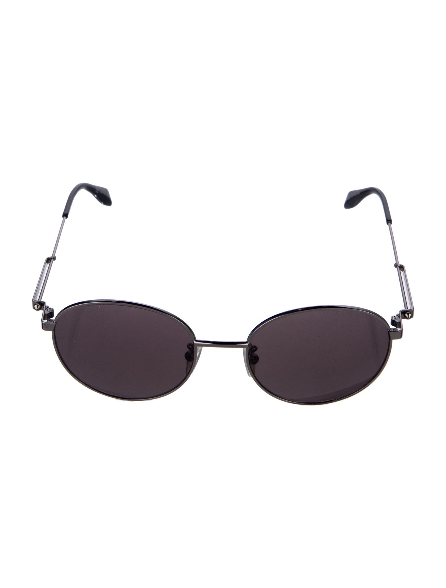 Alexander McQueen Round Tinted Sunglasses