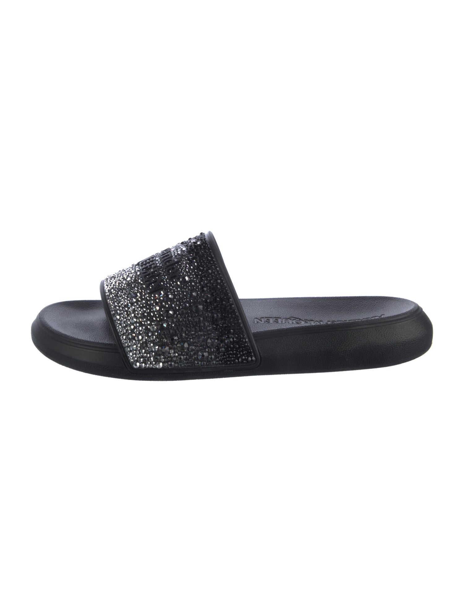 Alexander McQueen Rubber Patterned Slides