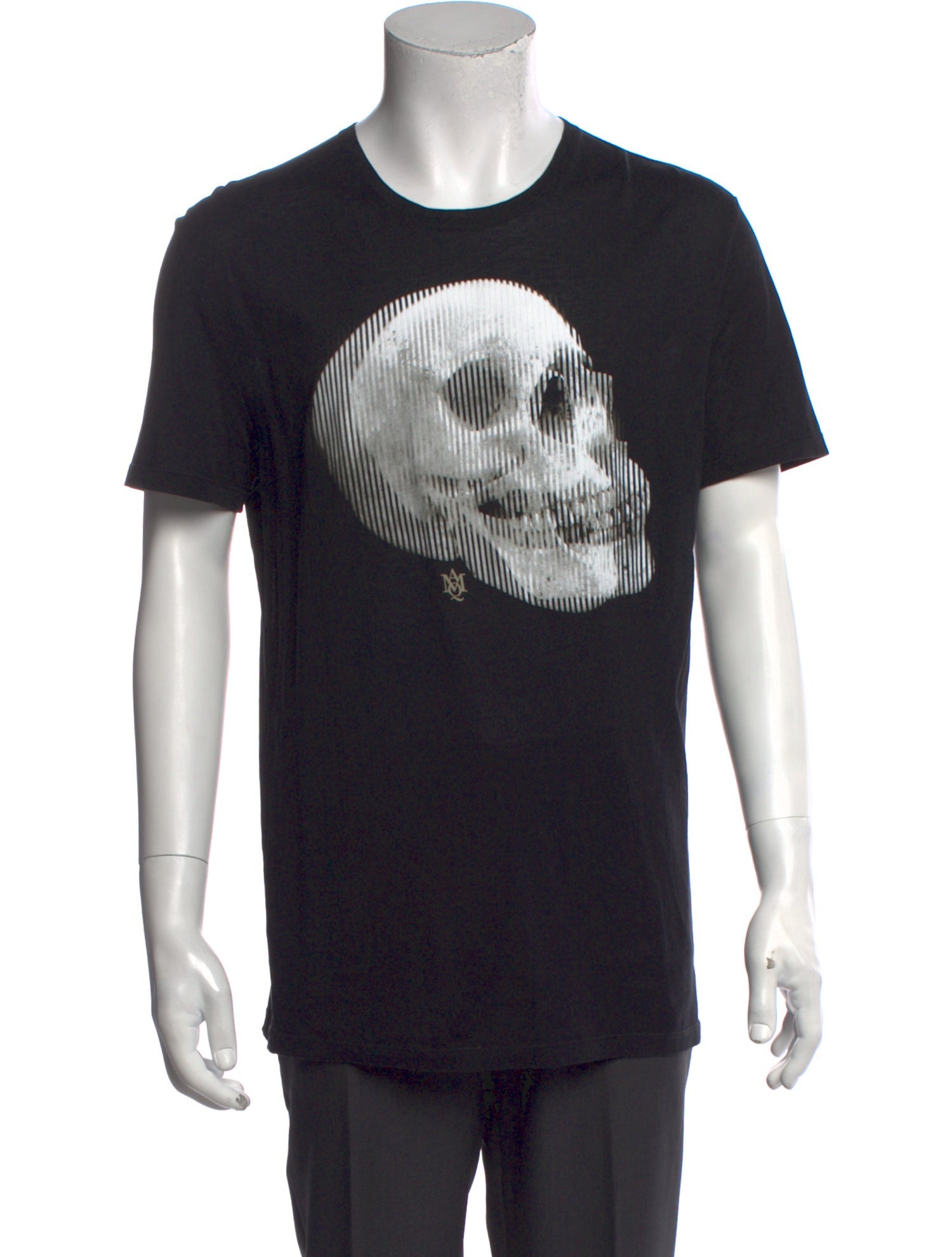 Alexander McQueen Graphic Print Crew Neck T-Shirt