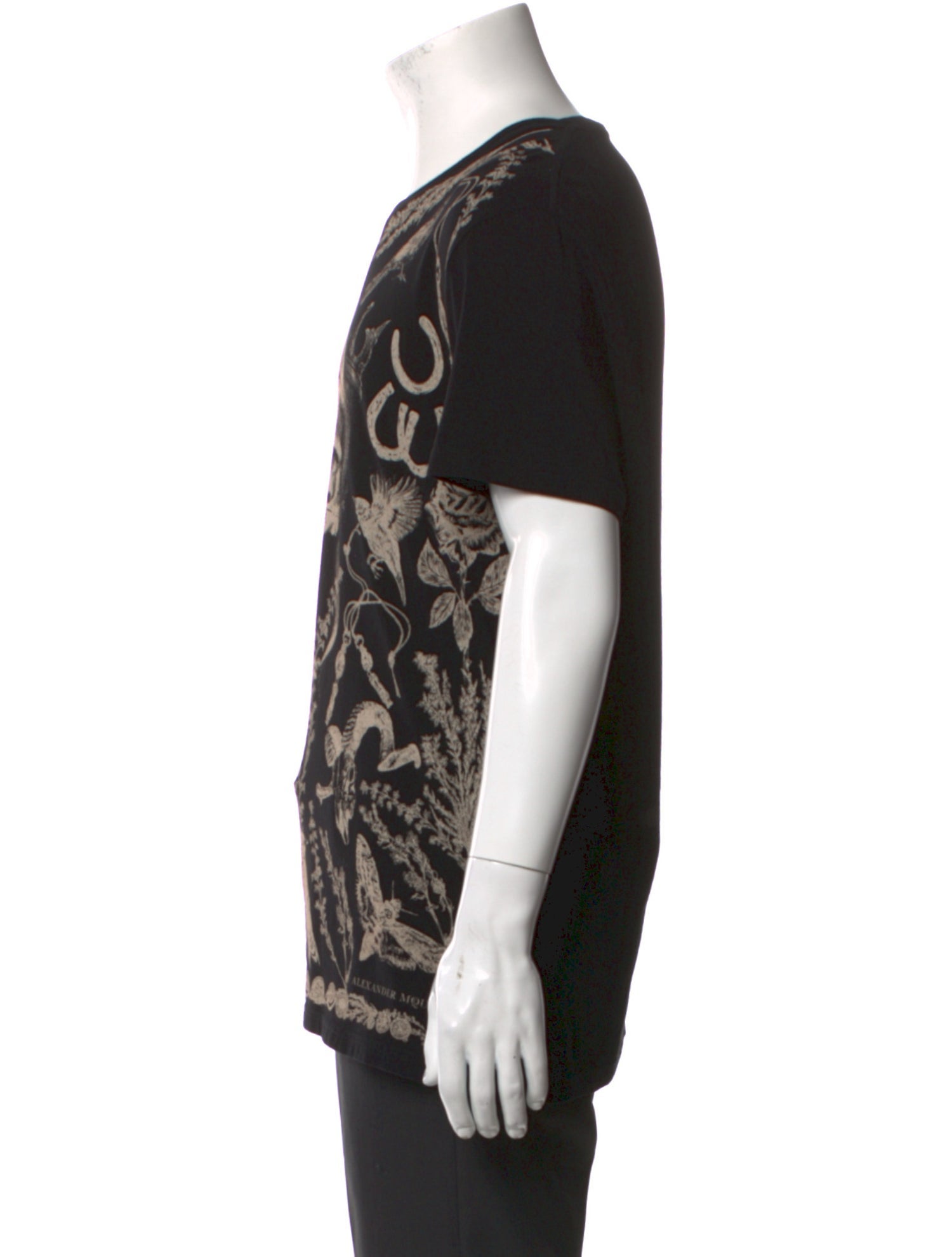 Alexander McQueen Skull Graphic Print T-Shirt