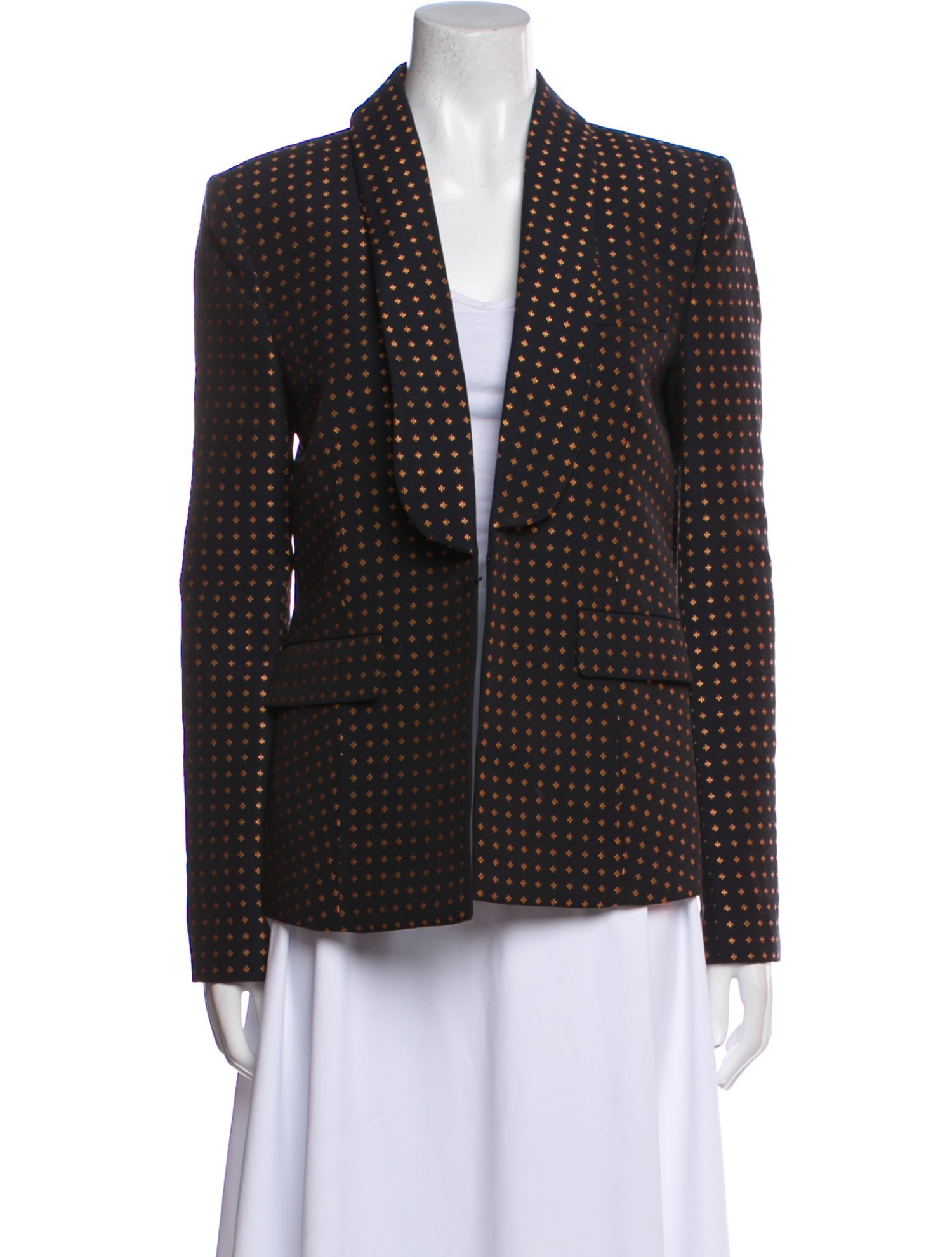 McQ Alexander McQueen Printed Blazer