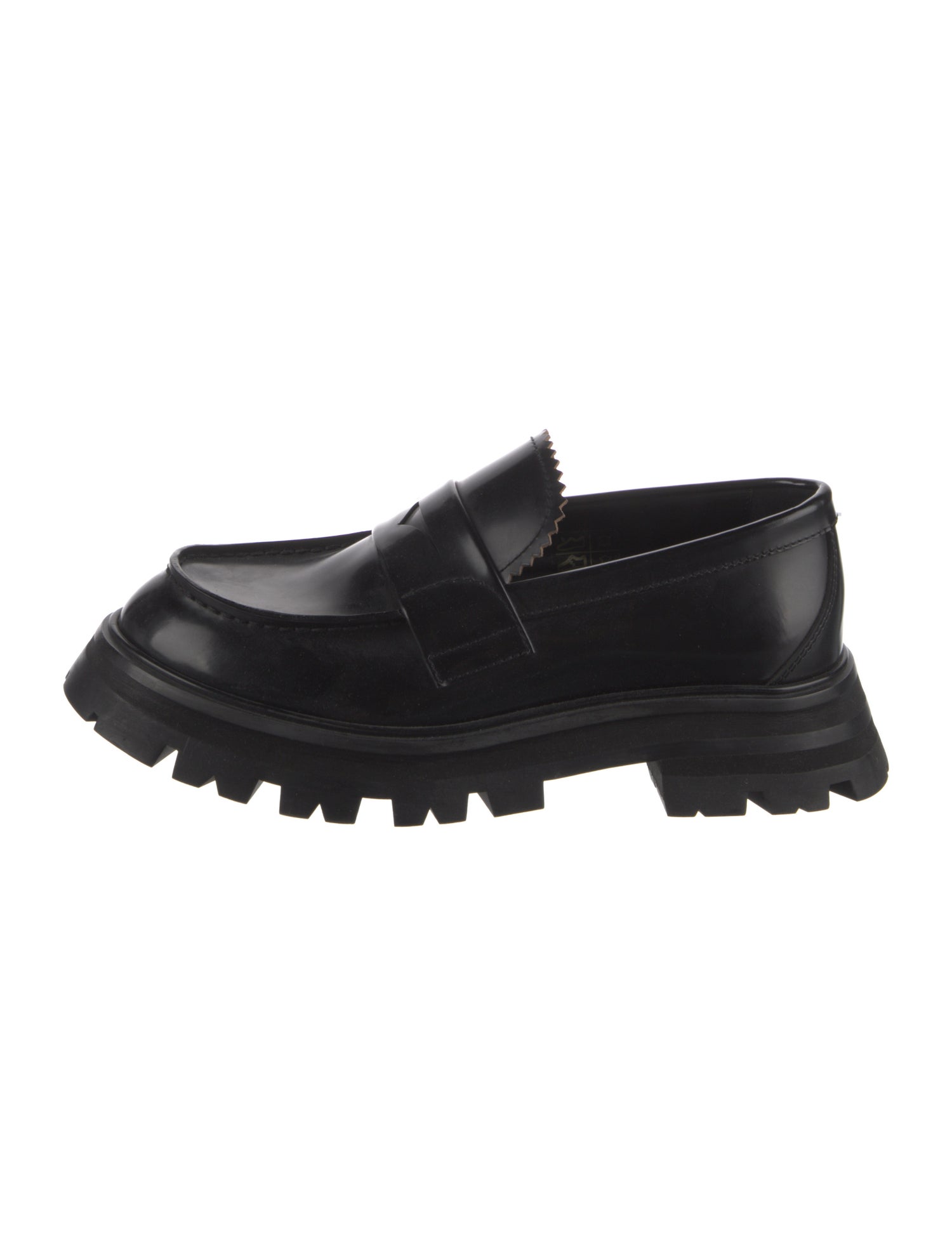 Alexander McQueen Leather Loafers