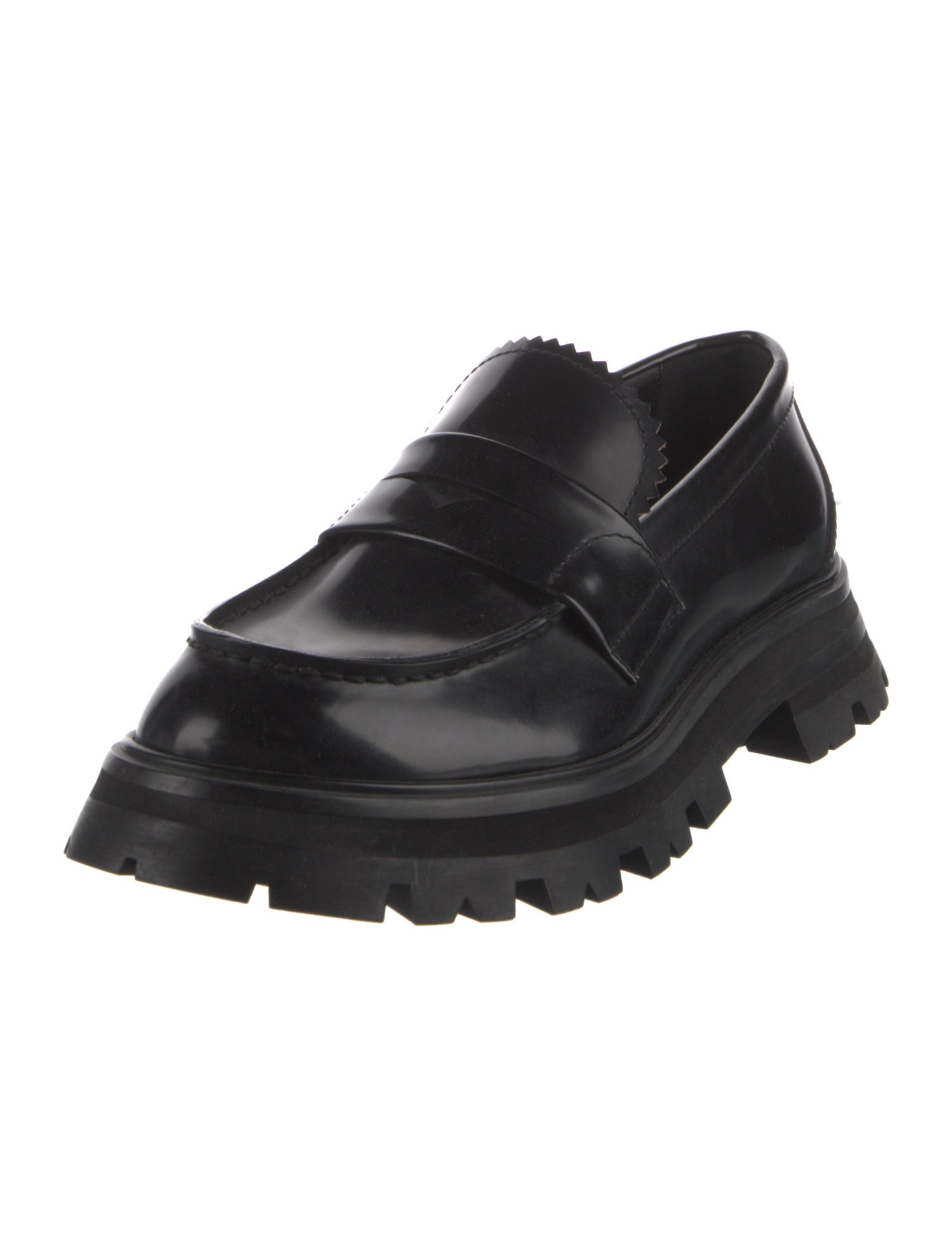 Alexander McQueen Leather Loafers