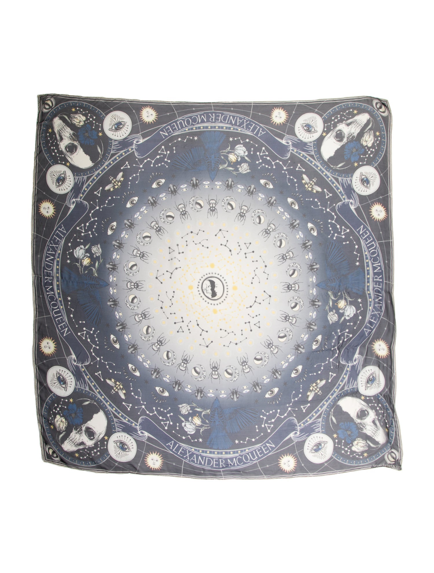 Alexander McQueen Printed Scarf